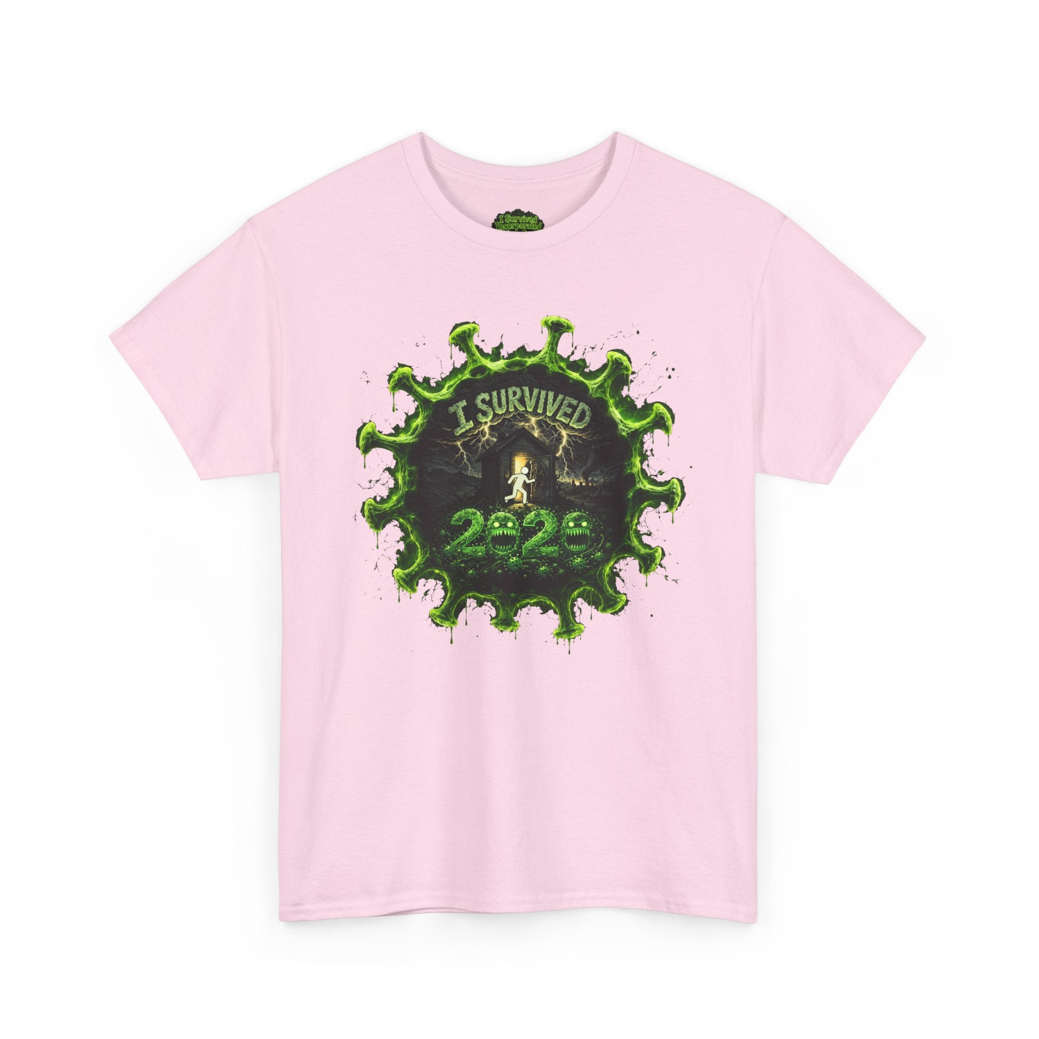 I Survived 2020 — Director's Cut S1:E1 "COVID-19: The Coronavirus" | Pandemic Edition Unisex Heavy Cotton Tee