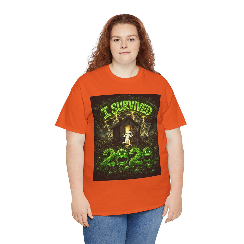 I Survived 2020 — S1:E5 "Delivery Doomsday" | Pandemic Edition Unisex Heavy Cotton Tee