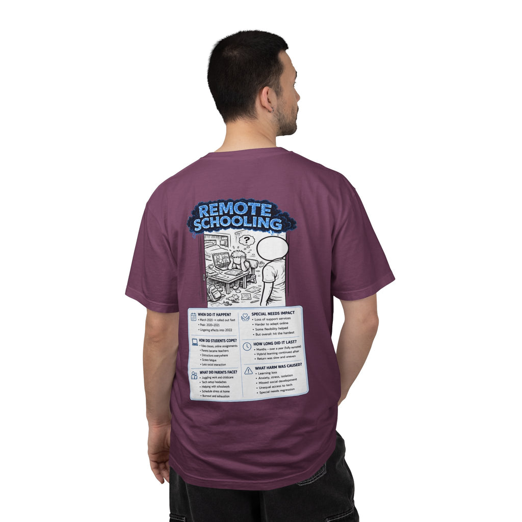 I Survived 2020 — Director's Cut S3:E3 "Remote Schooling" | Lockdown Edition Documentary Unisex Garment-Dyed T-shirt