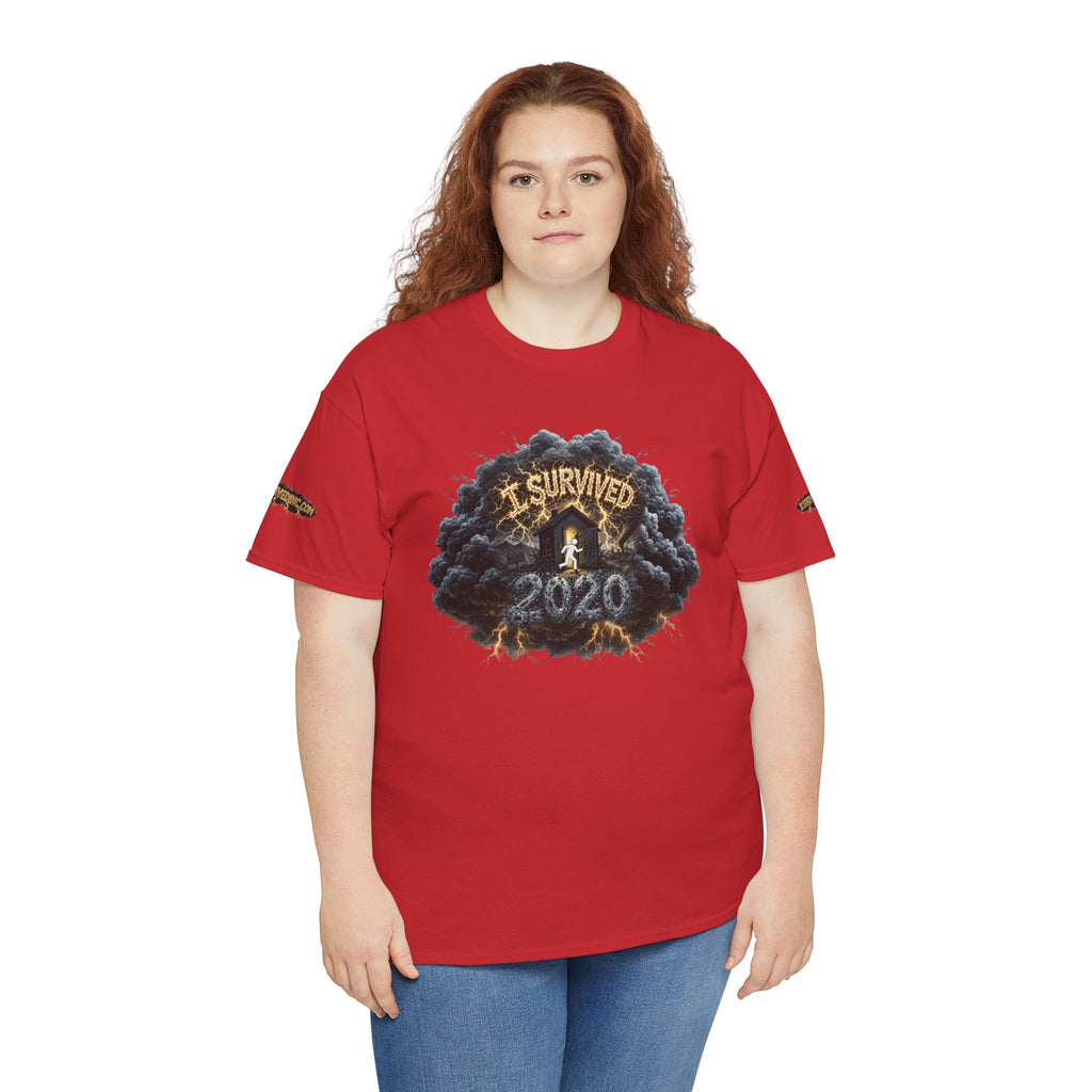 I Survived 2020 — Director's Cut Original Design Teaser Tee | Season 1 Premiere Drop Unisex Heavy Cotton Tee (SPECIAL EDITION)