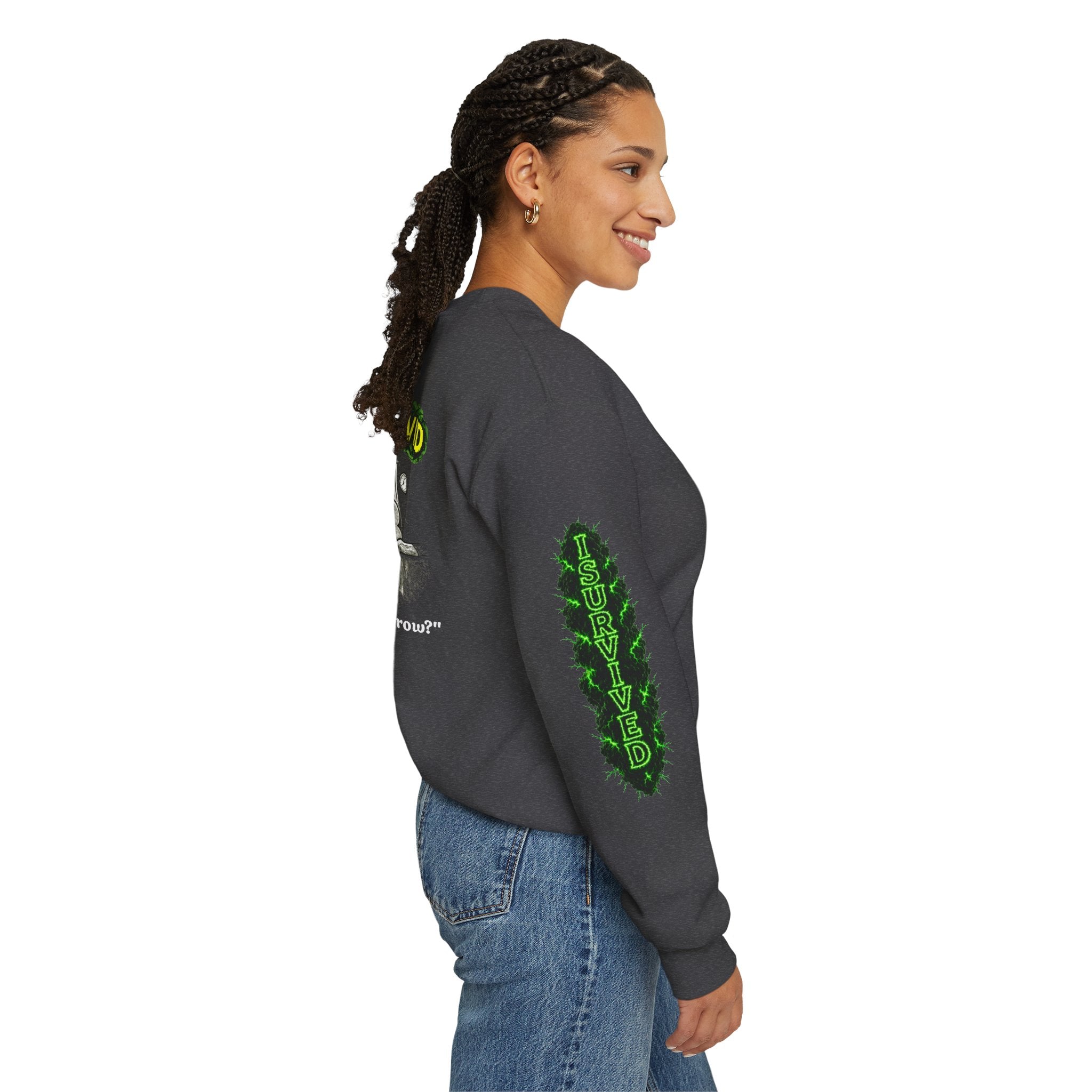 I Survived 2020 — PANDEMIC S1:E2: Director's Cut "The Coming of COVID" Unisex Heavy Blend™ Crewneck Sweatshirt