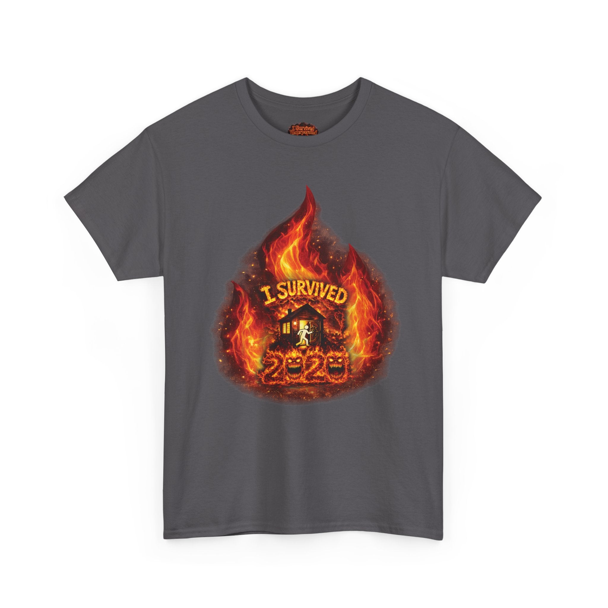 I Survived 2020 — Director's Cut S2:E2 "The Bobcat Fire" | Wildfire Edition Memorial Unisex Heavy Cotton Tee