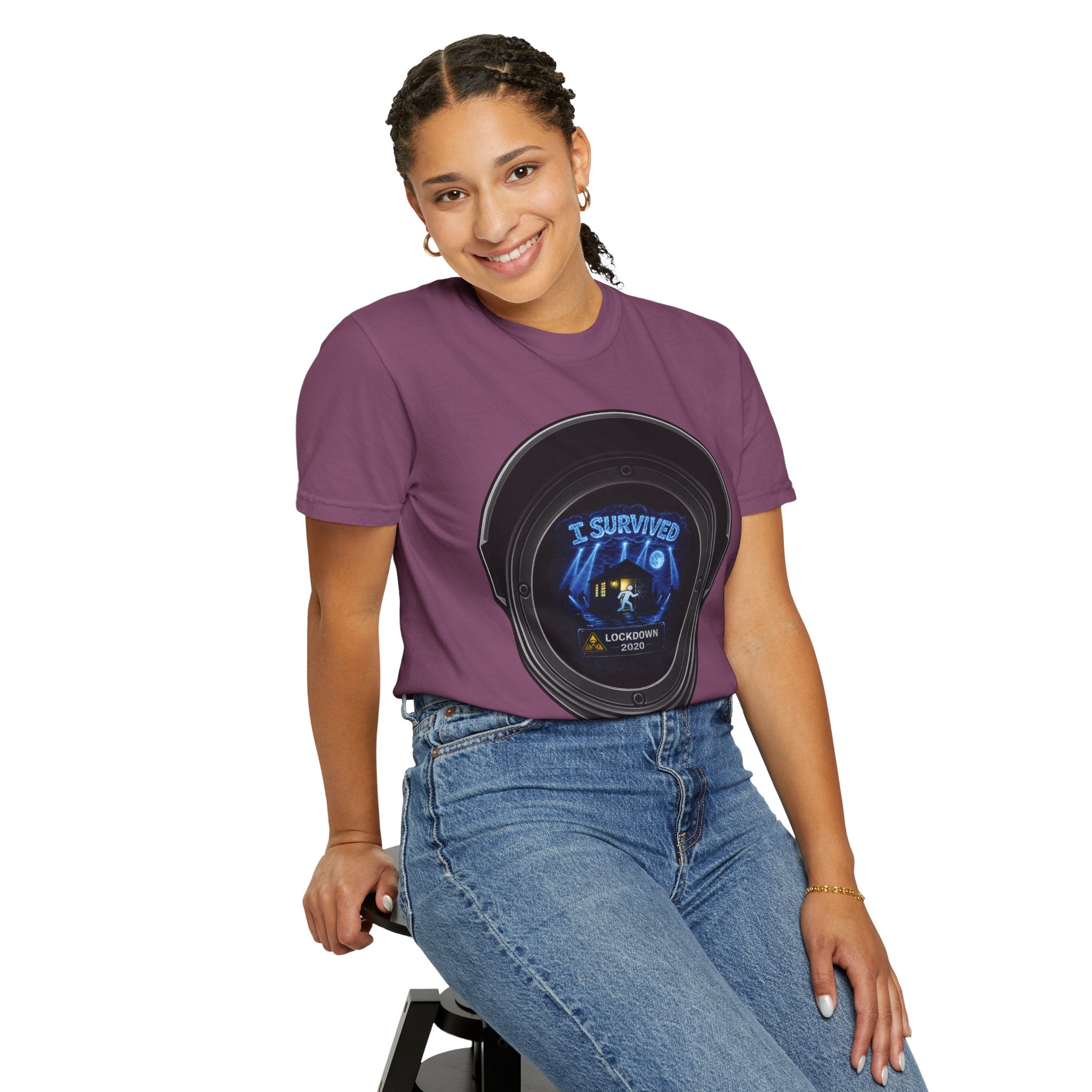 I Survived 2020 — Director's Cut S3:E3 "Remote Schooling" | Lockdown Edition Documentary Unisex Garment-Dyed T-shirt