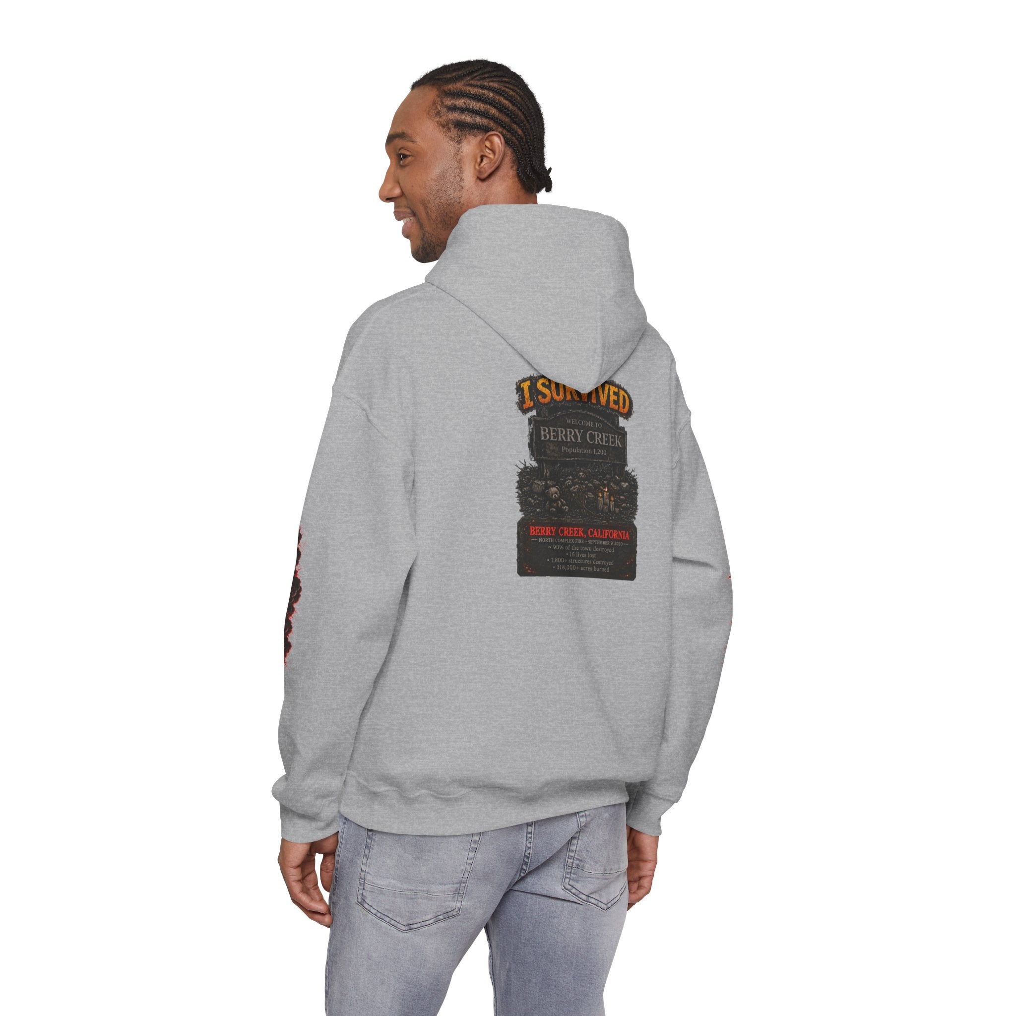 I Survived 2020 — WILDFIRES S2:E1: "Berry Creek" Memorial Hoodie