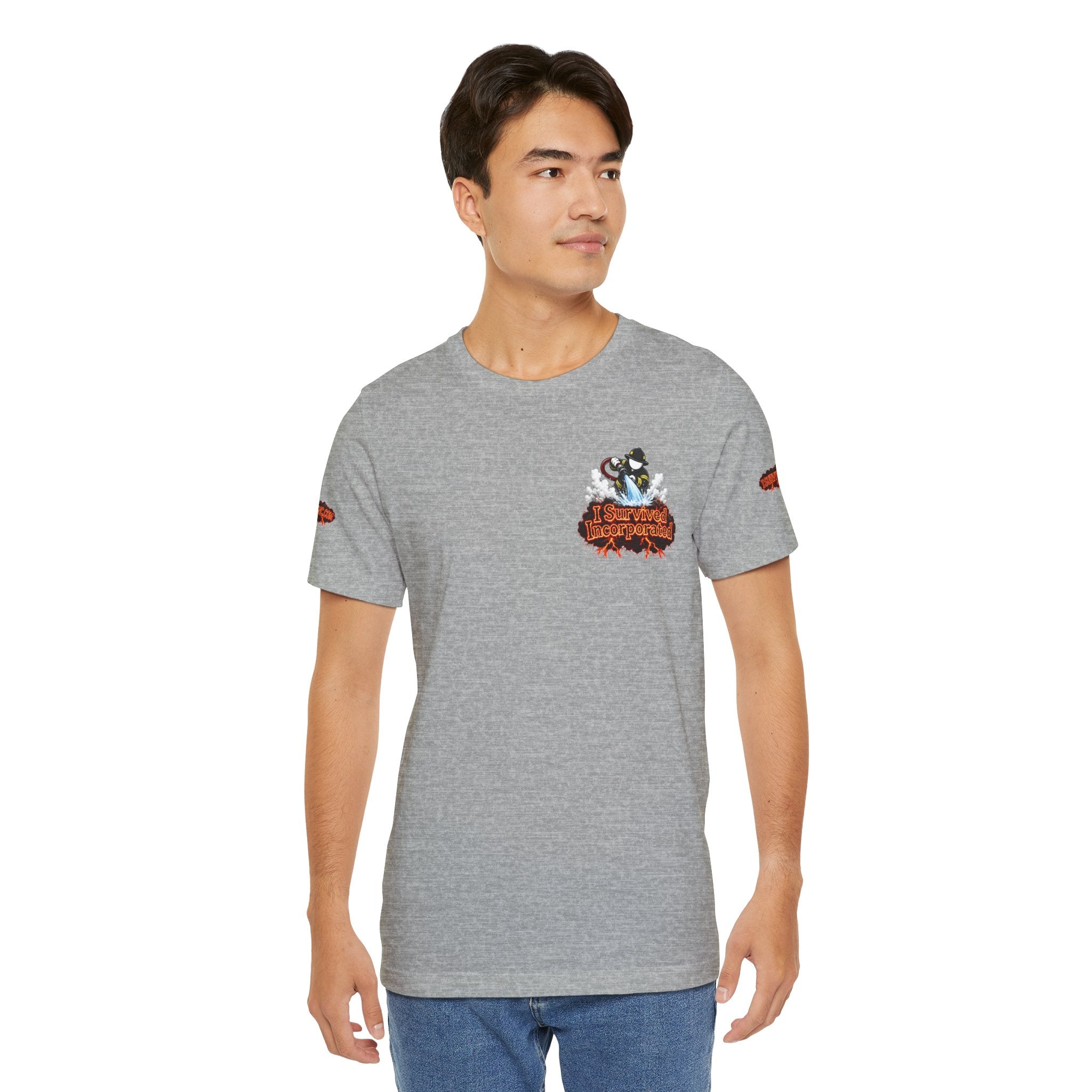 I Survived 2020 — "Please Stand By" Test Pattern Tee Wildfire Signal Special Edition Summer Premiere Unisex Jersey Short Sleeve Tee