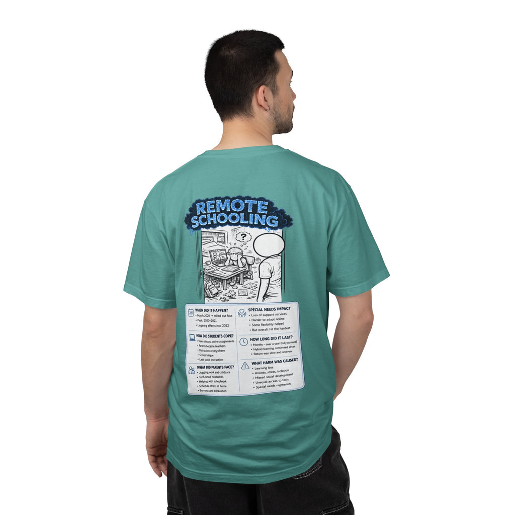 I Survived 2020 — Director's Cut S3:E3 "Remote Schooling" | Lockdown Edition Documentary Unisex Garment-Dyed T-shirt