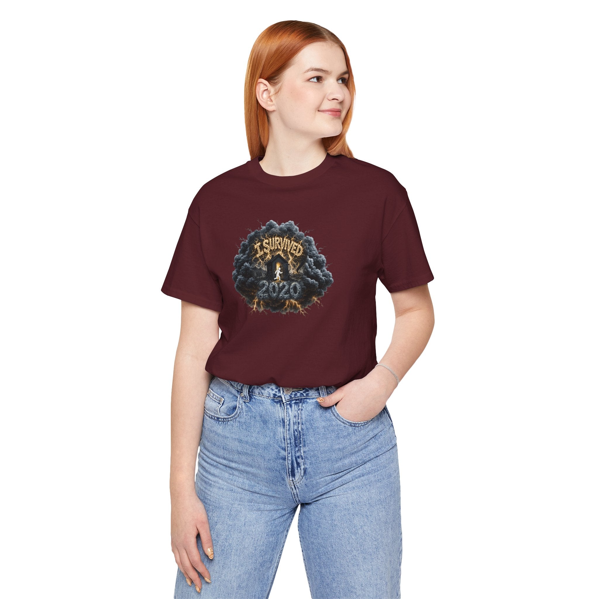 I Survived 2020 — Original PILOT Design: Director's Cut Unisex Jersey Short Sleeve Tee