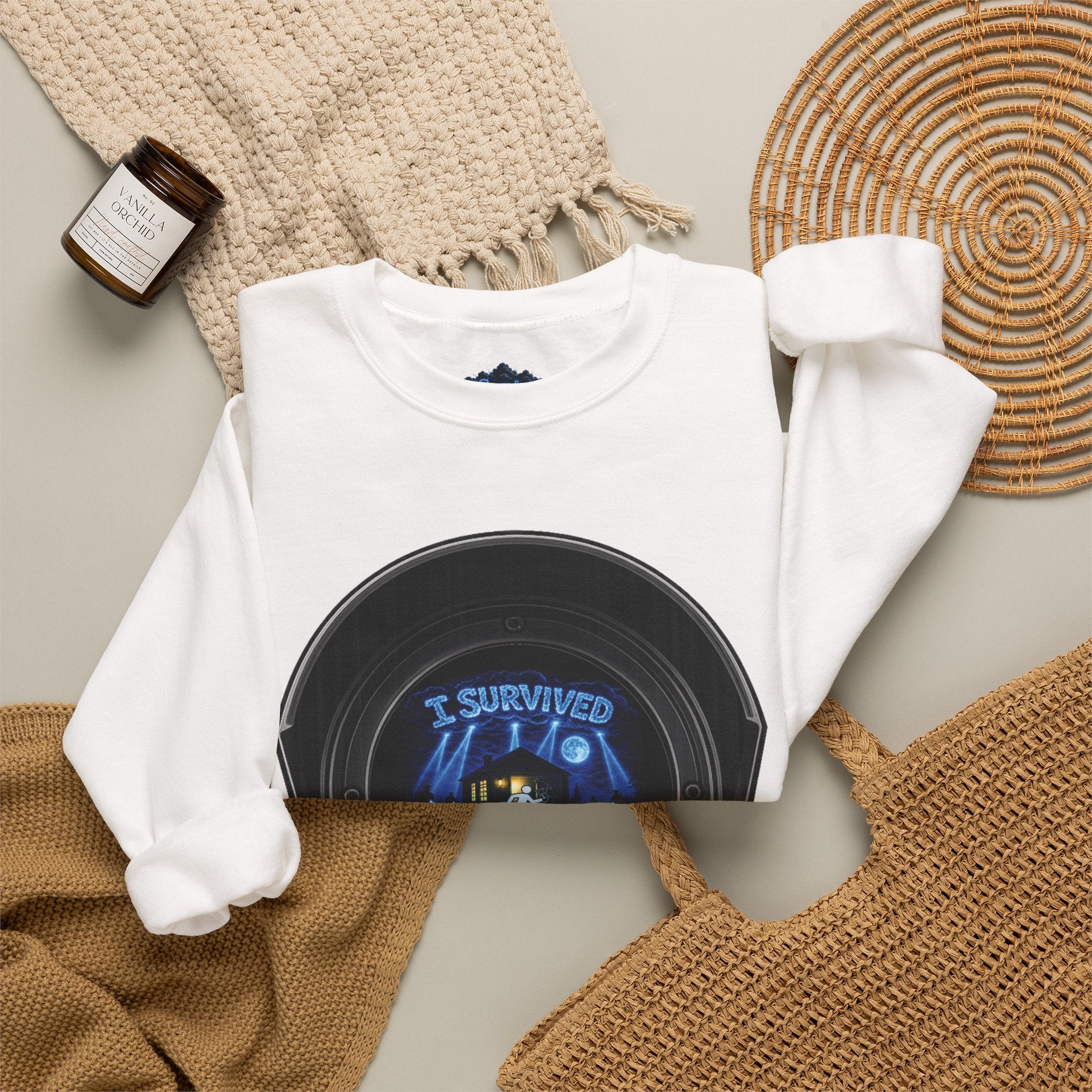 I Survived 2020 — Director's Cut S3:E3 "Remote Schooling" | Lockdown Edition Documentary Unisex Heavy Blend™ Crewneck Sweatshirt