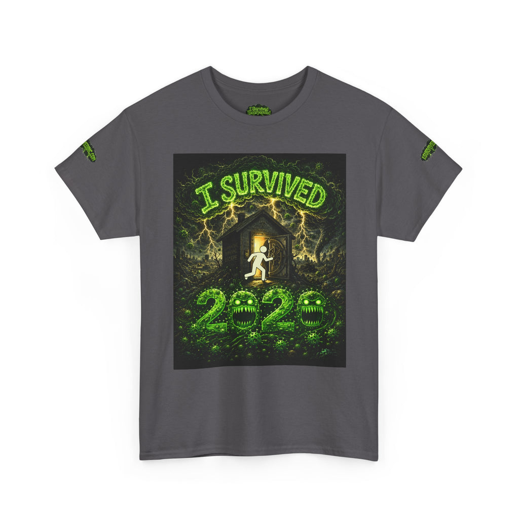 I Survived 2020 — S1:E4 "Mask Madness Mayhem Moment" | Pandemic Edition Unisex Heavy Cotton Tee (SPECIAL EDITION)