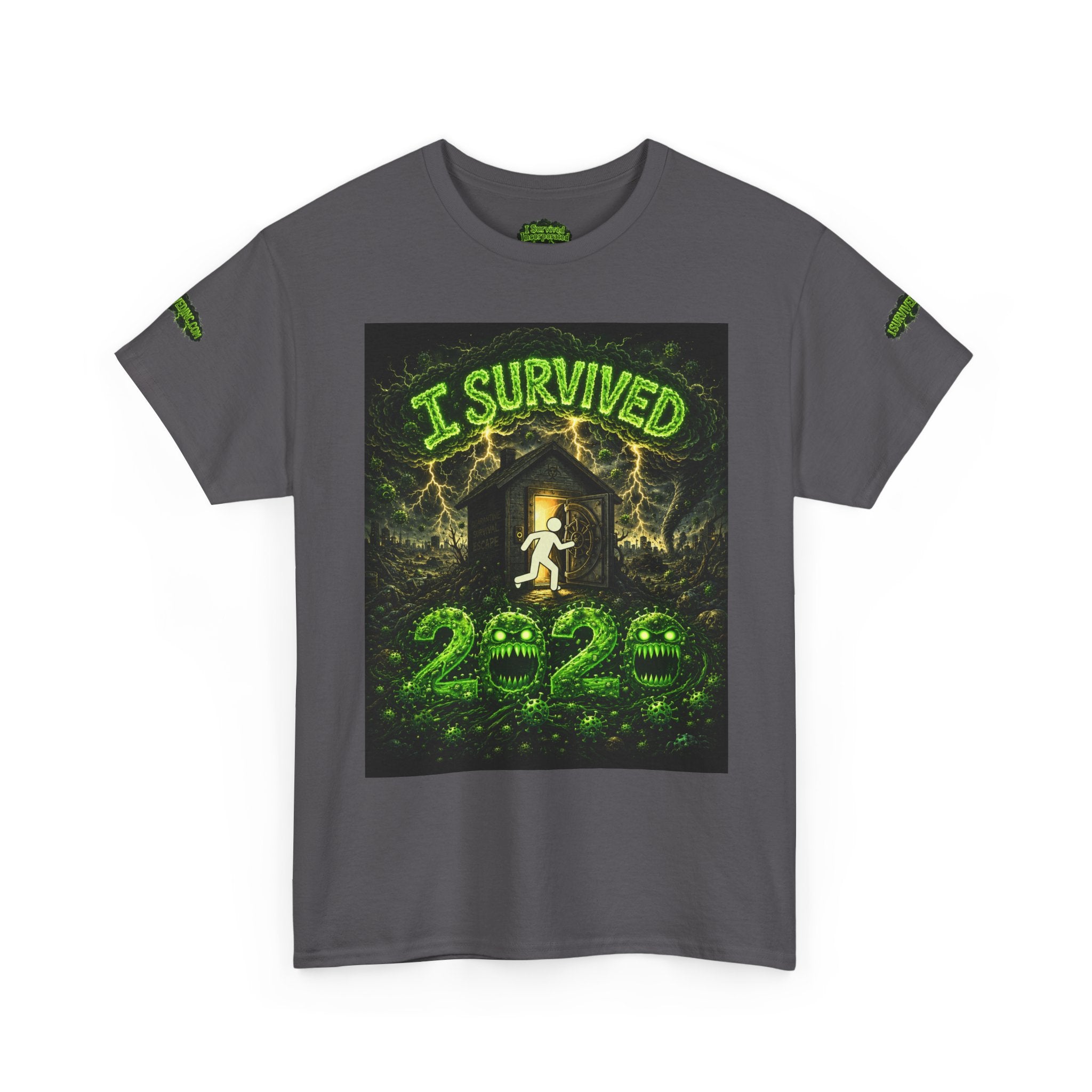 I Survived 2020 — S1:E4 "Mask Madness Mayhem Moment" | Pandemic Edition Unisex Heavy Cotton Tee (SPECIAL EDITION)