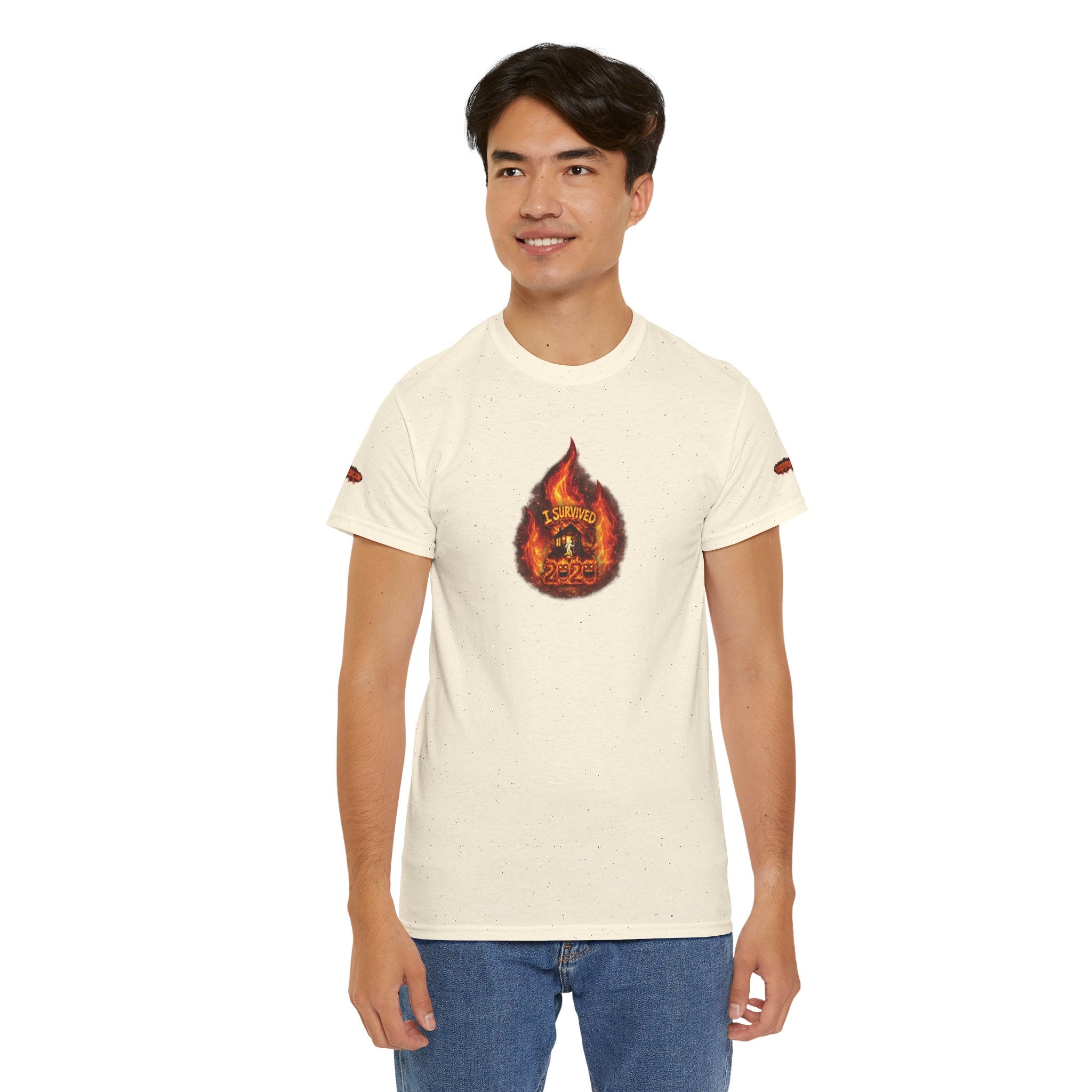 I Survived 2020 — WILDFIRES S2:E1: Director's Cut Special Edition "Berry Creek" Memorial Unisex Heavy Cotton Tee