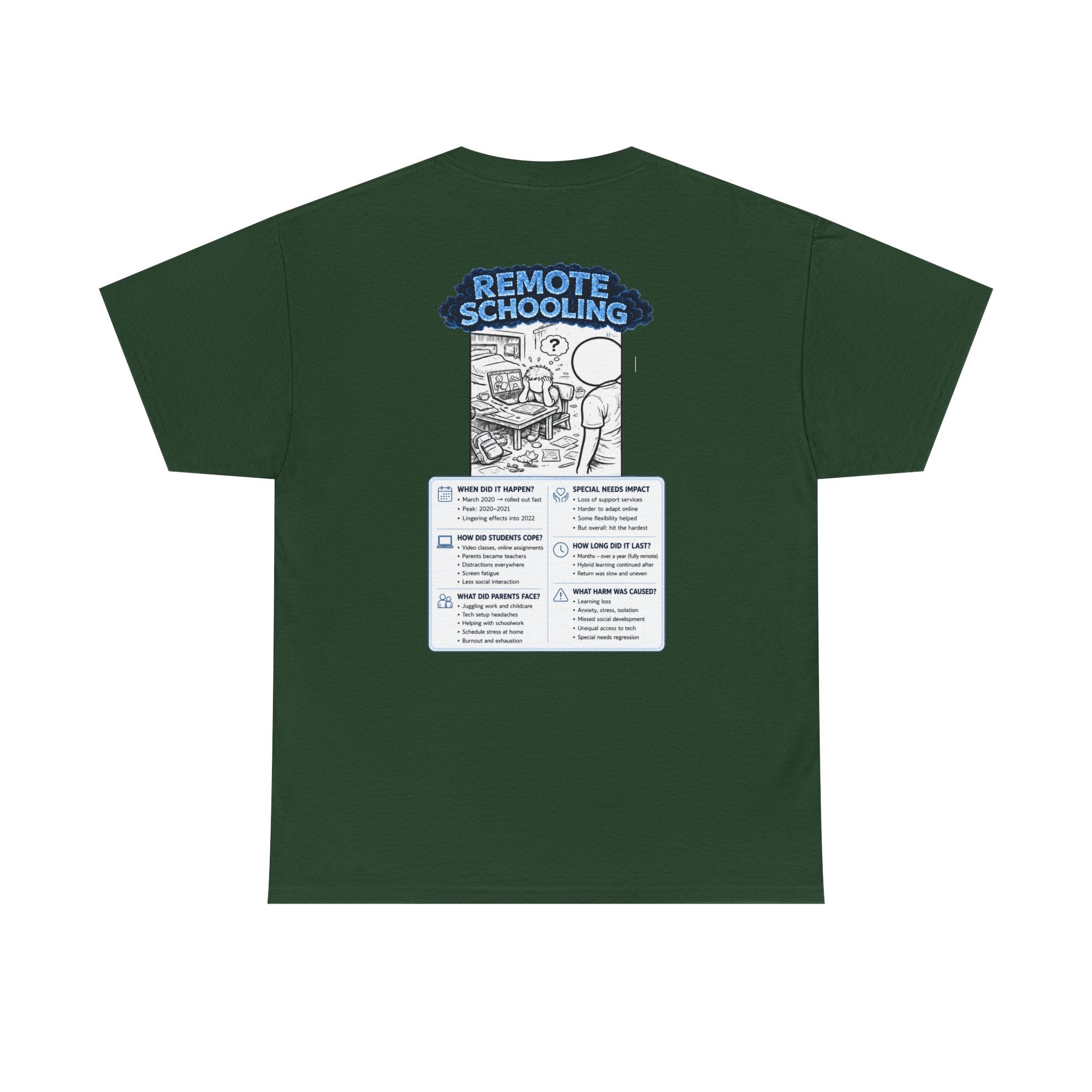 I Survived 2020 — LOCKDOWN S3:E3: "Remote Schooling" Documentary Tee