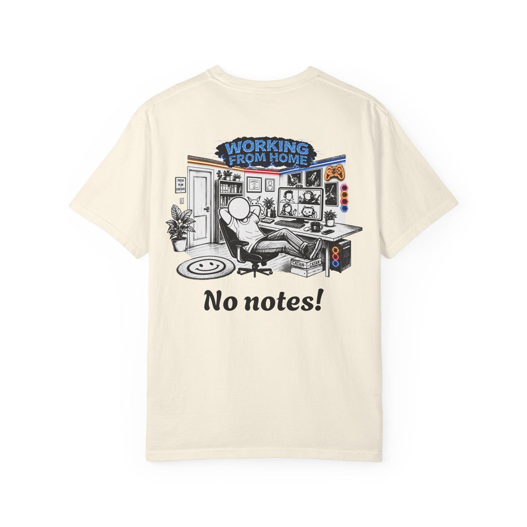 I Survived 2020 — LOCKDOWN S3:E4: "Working From Home" Unisex Garment-Dyed T-shirt