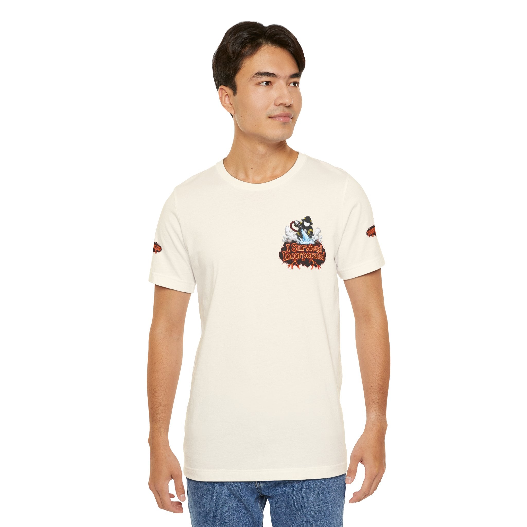I Survived 2020 — "Please Stand By" Test Pattern Tee Wildfire Signal Special Edition Summer Premiere Unisex Jersey Short Sleeve Tee
