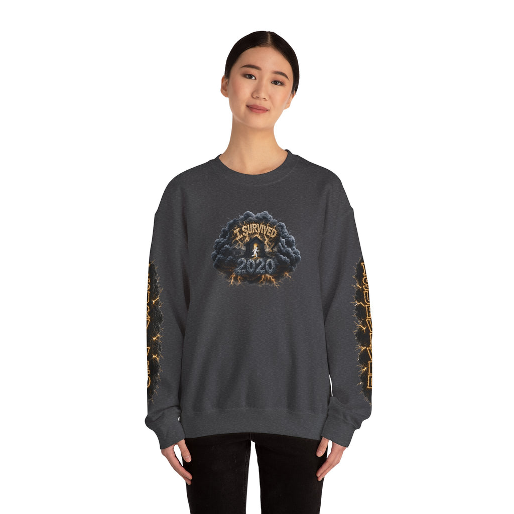 I Survived 2020 — Original PILOT Design: Director's Cut Special Edition Unisex Heavy Blend™ Crewneck Sweatshirt