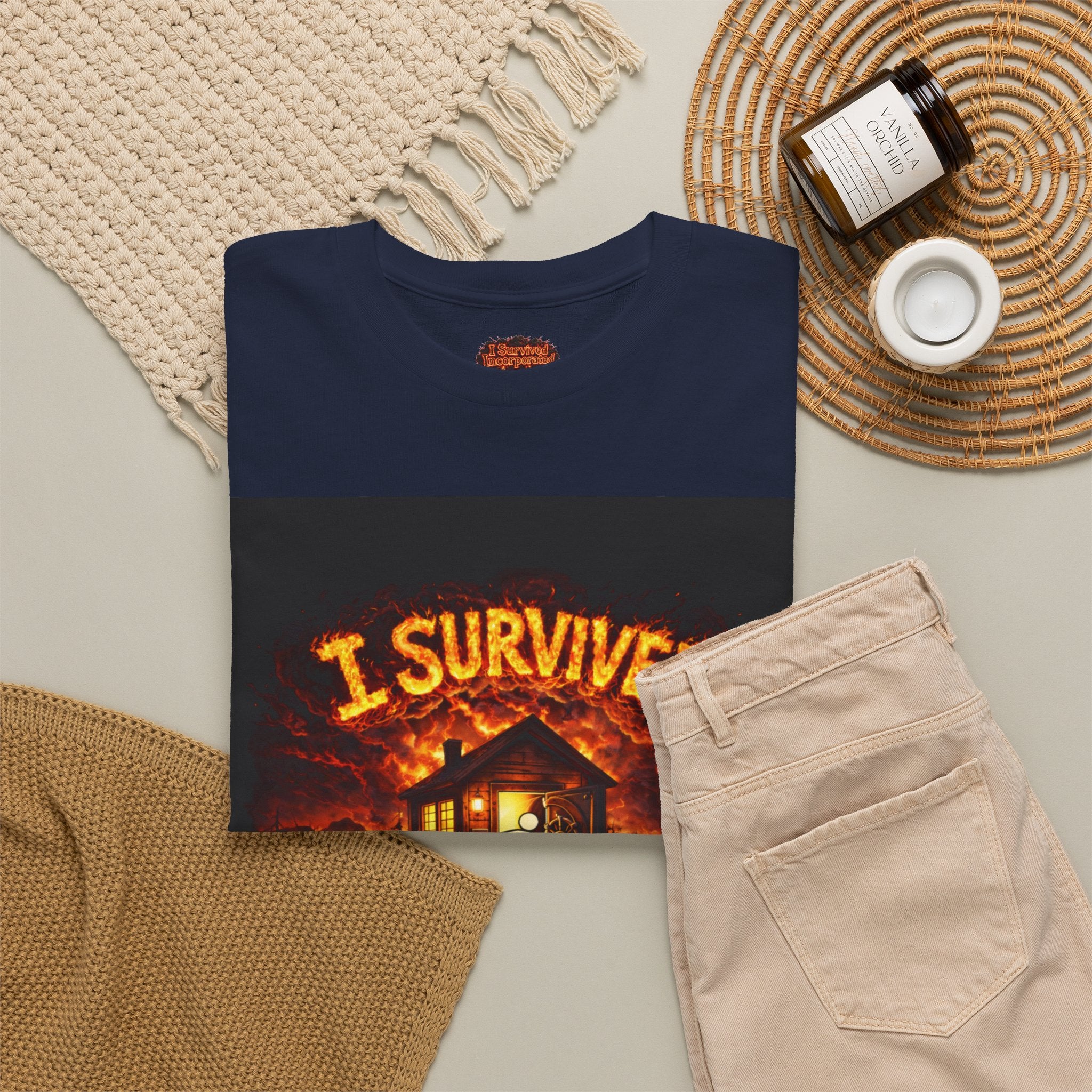 I Survived 2020 — WILDFIRES S2:E2: "The Bobcat Fire" Memorial Unisex Heavy Cotton Tee