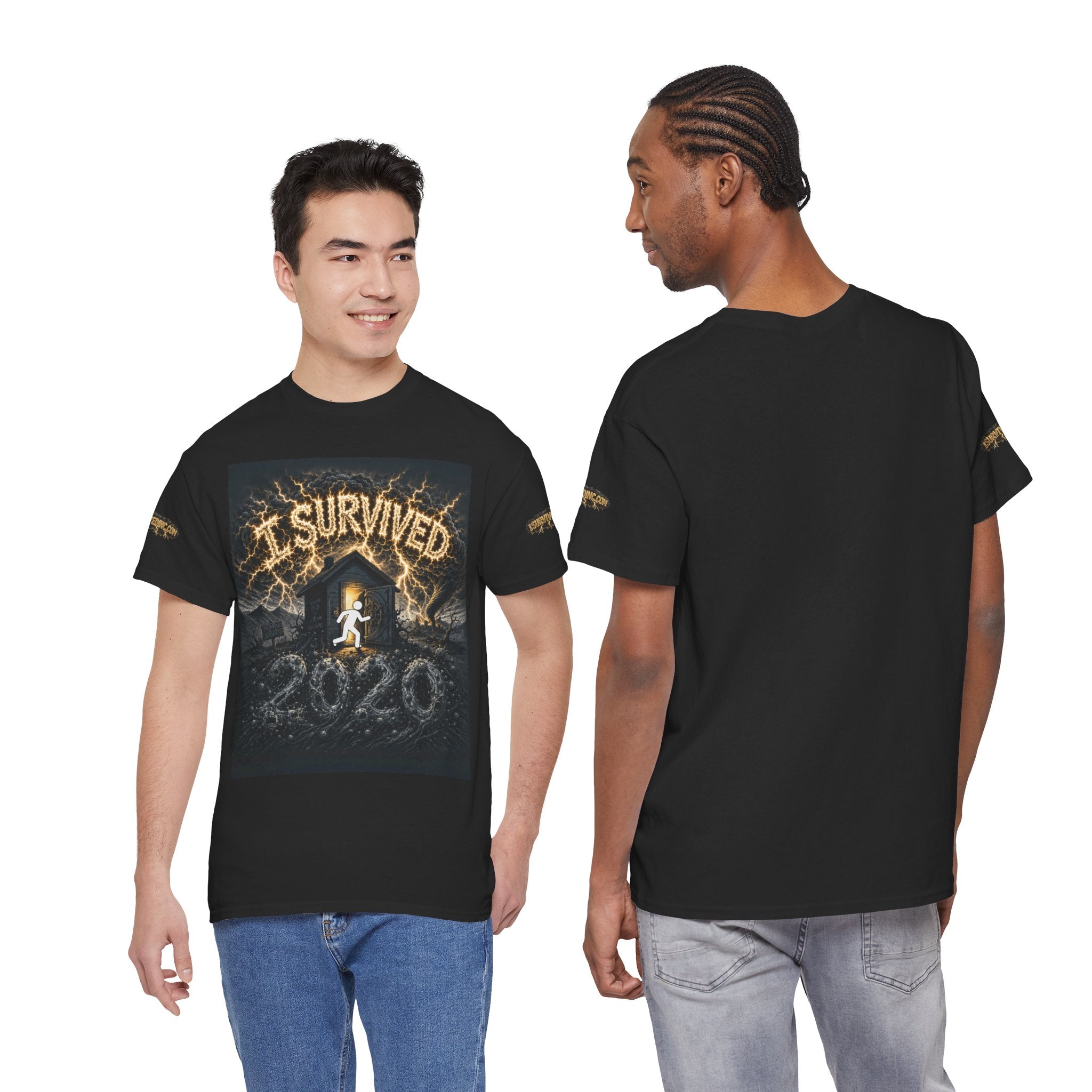 I Survived 2020 — Original PILOT Design: Special Edition Unisex Heavy Cotton Tee