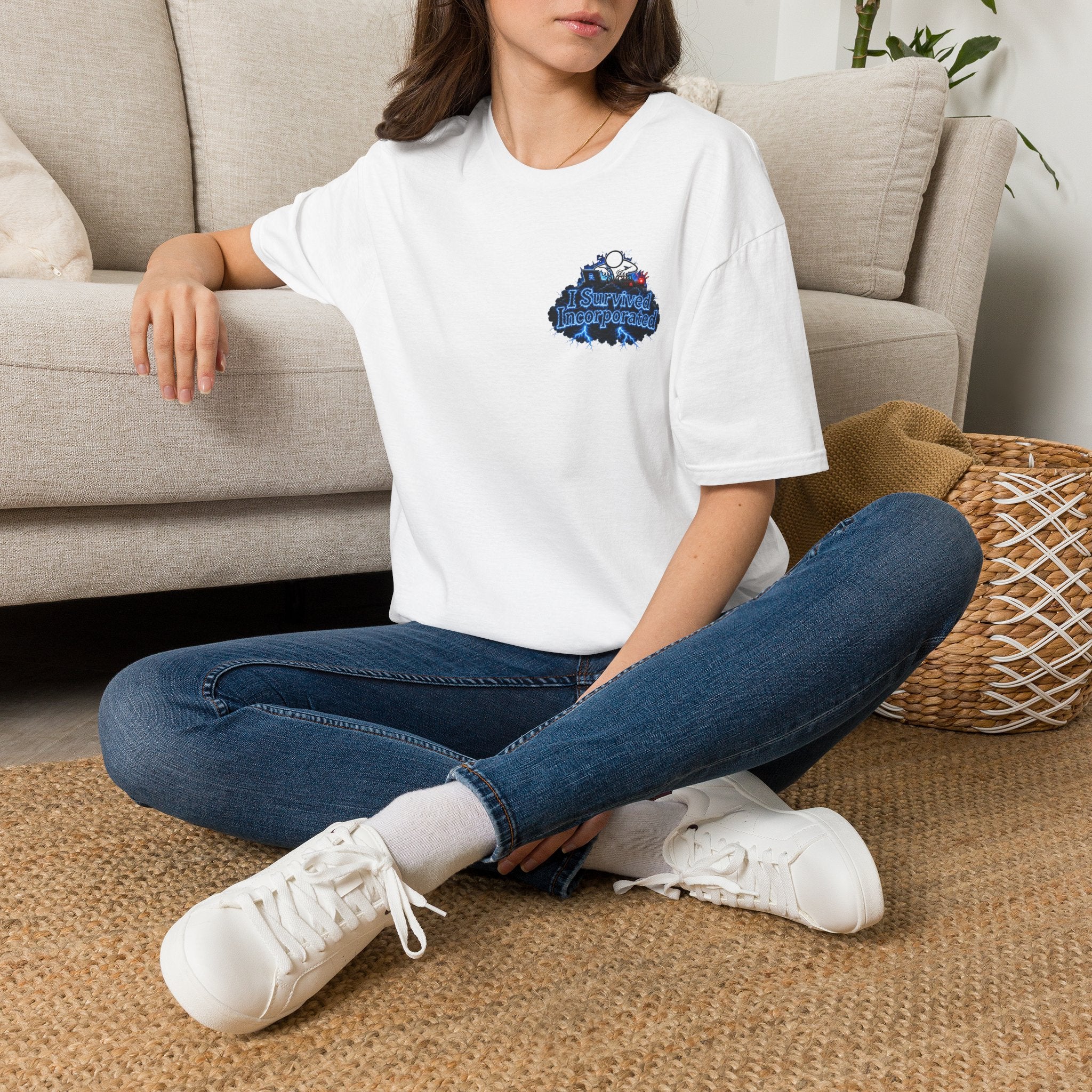 I Survived 2020 — "Please Stand By" Test Pattern Tee Lockdown Edition Summer Exclusive Unisex Softstyle T-Shirt