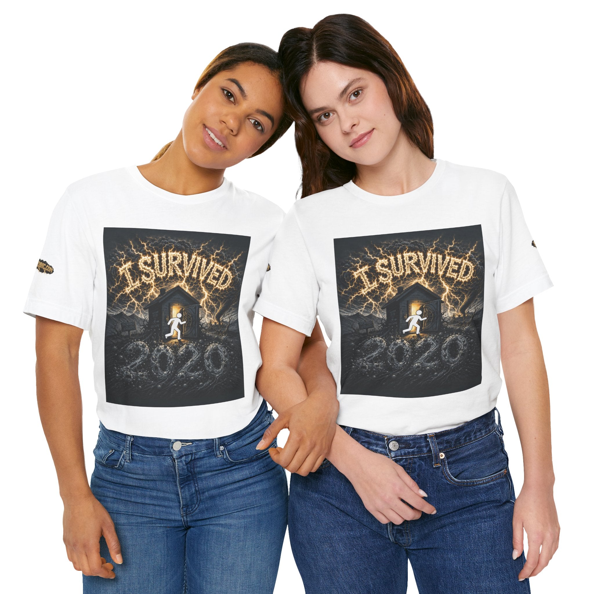 I Survived 2020 — Original Design Teaser Tee | Season 1 Premiere Drop Unisex Jersey Short Sleeve Tee