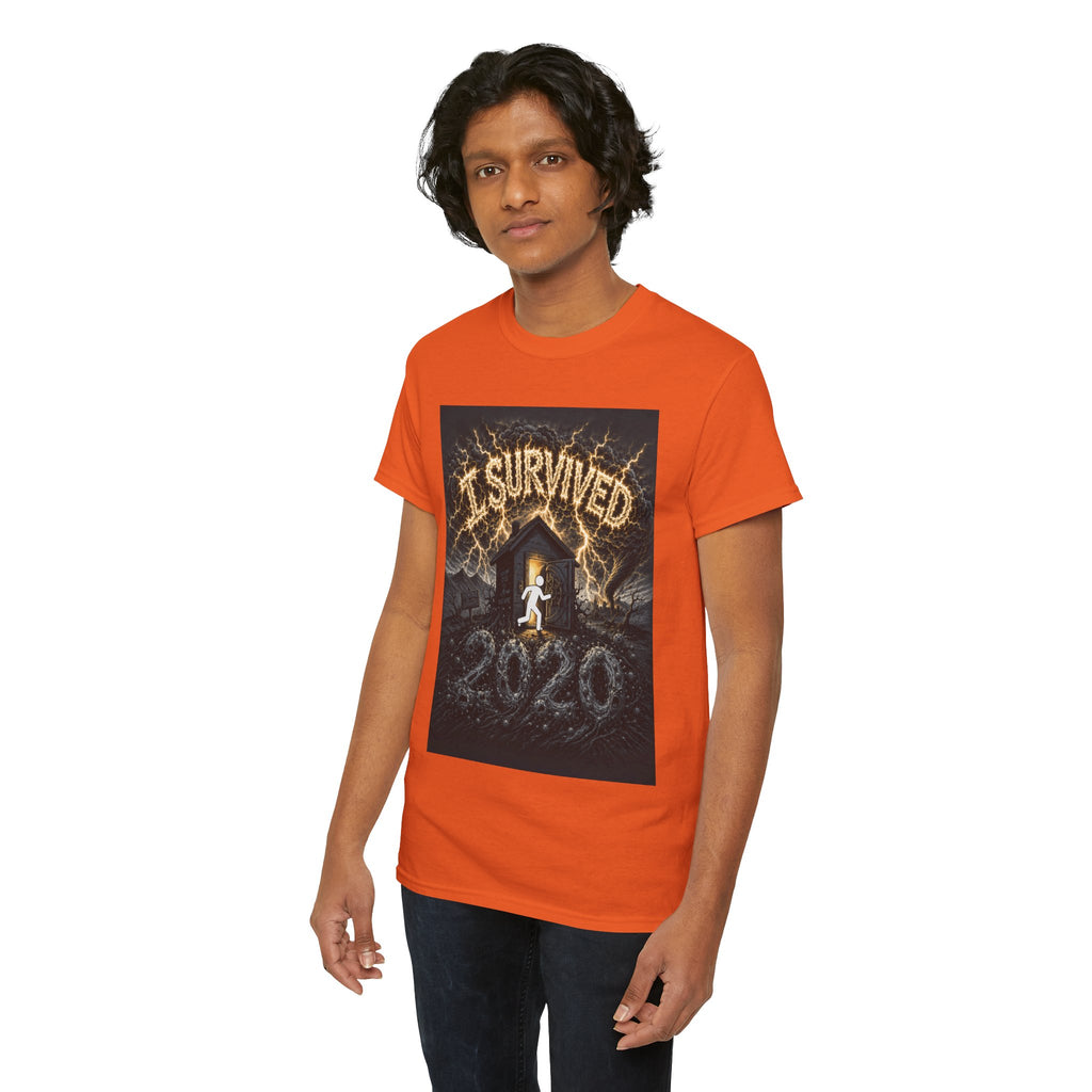 I Survived 2020 — Original PILOT Design Unisex Heavy Cotton Tee