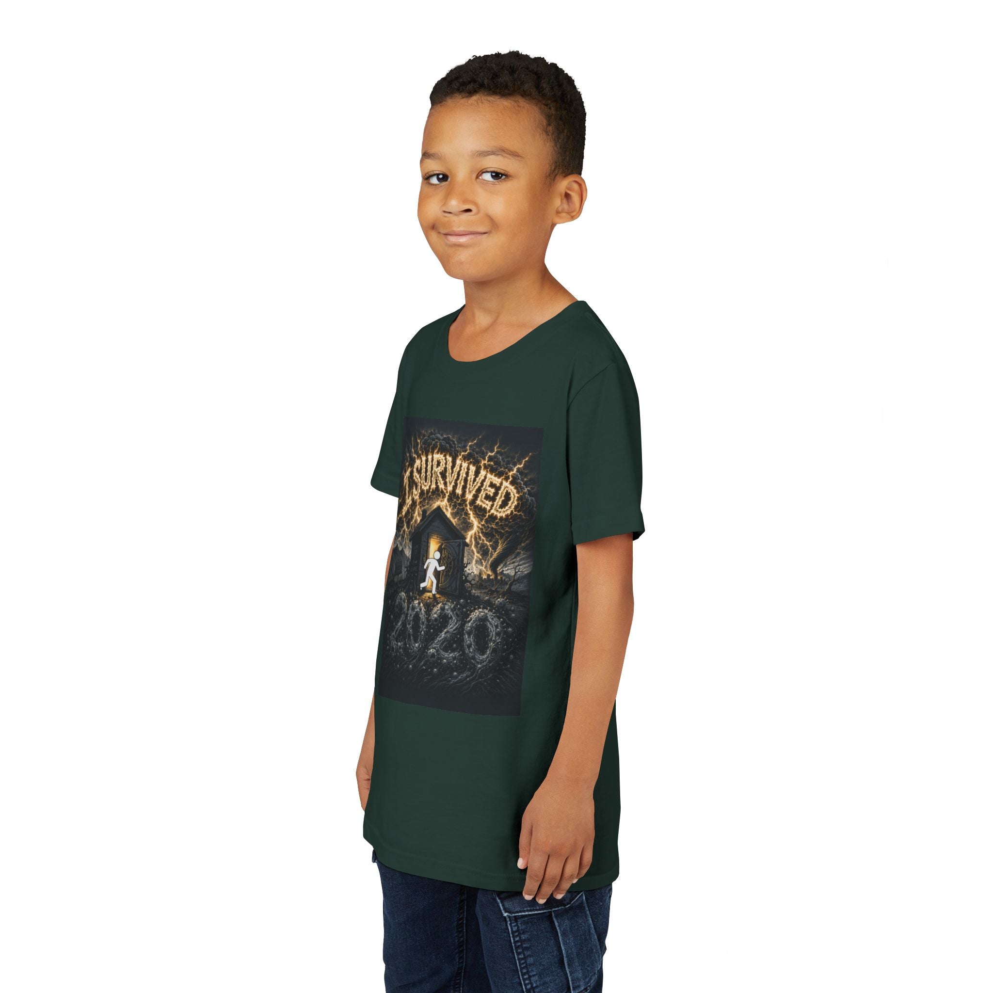 I Survived 2020 — Original PILOT Design: Special Edition Youth Short Sleeve Tee