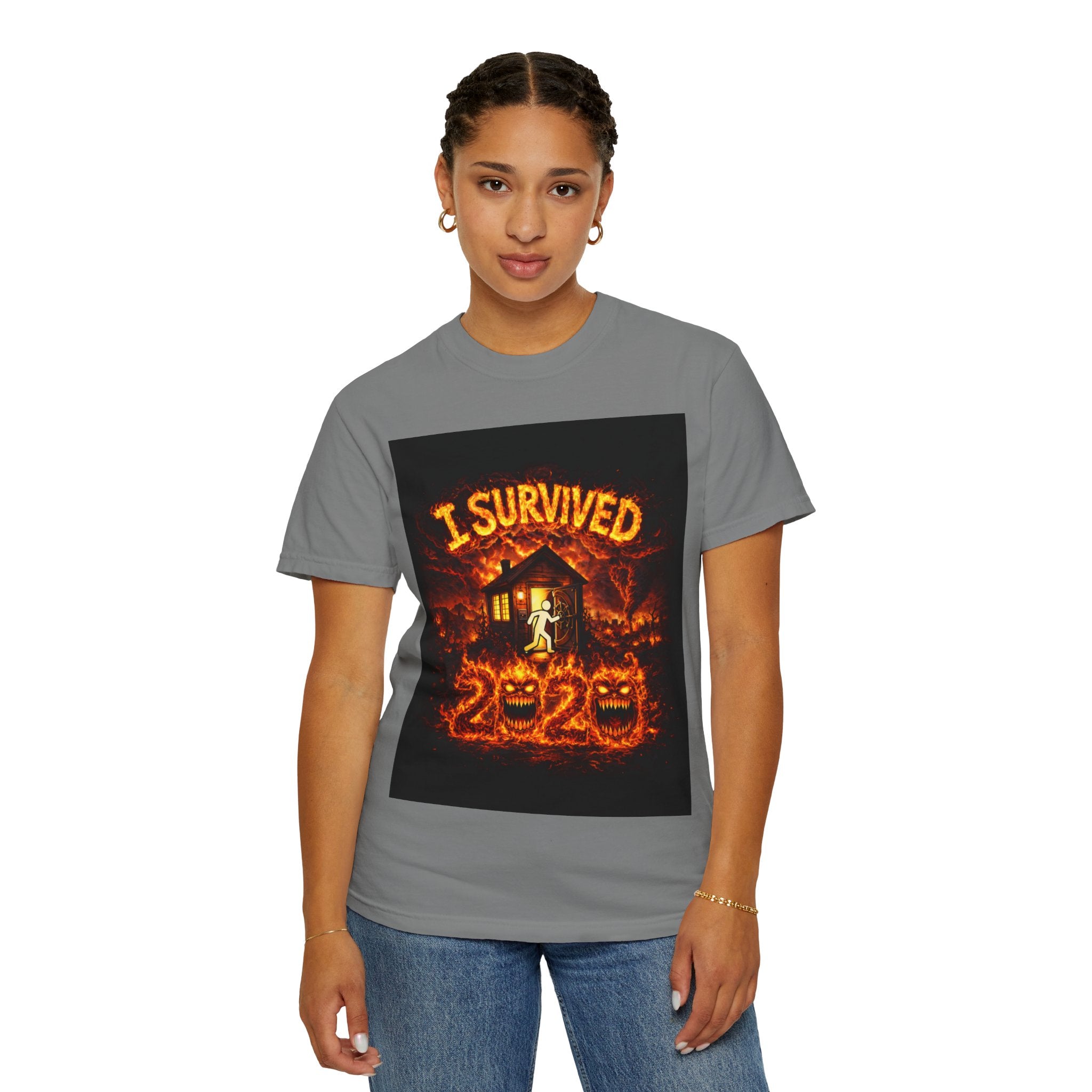I Survived 2020 — S2:E3 "The California Wildfires" | Wildfire Edition Memorial Unisex Garment-Dyed T-shirt