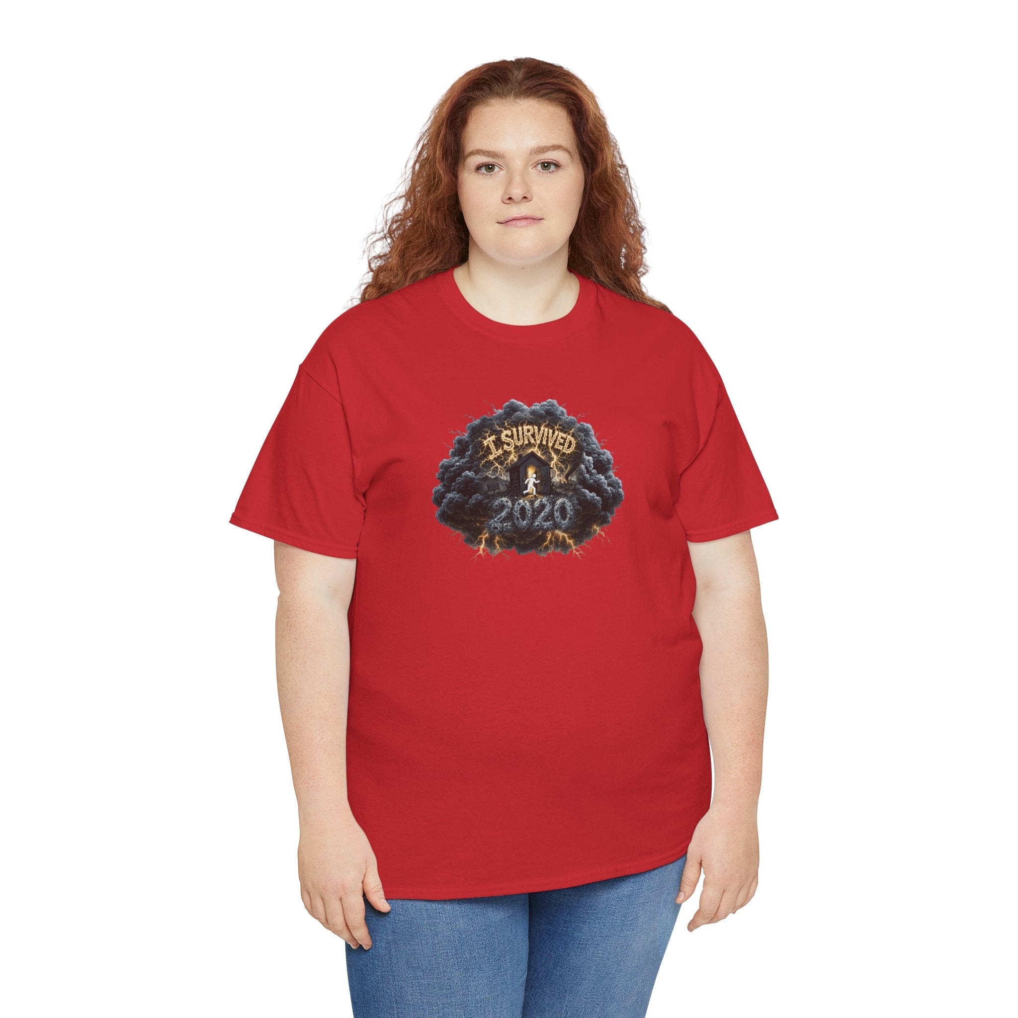 I Survived 2020 — Original PILOT Design: Director's Cut Unisex Heavy Cotton Tee