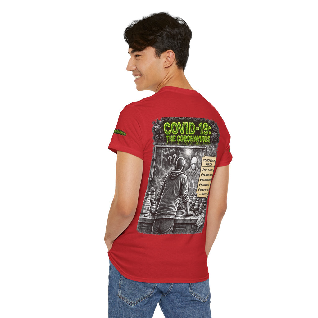 I Survived 2020 — S1:E1 "COVID-19: The Coronavirus" | Pandemic Edition Unisex Heavy Cotton Tee (SPECIAL EDITION)