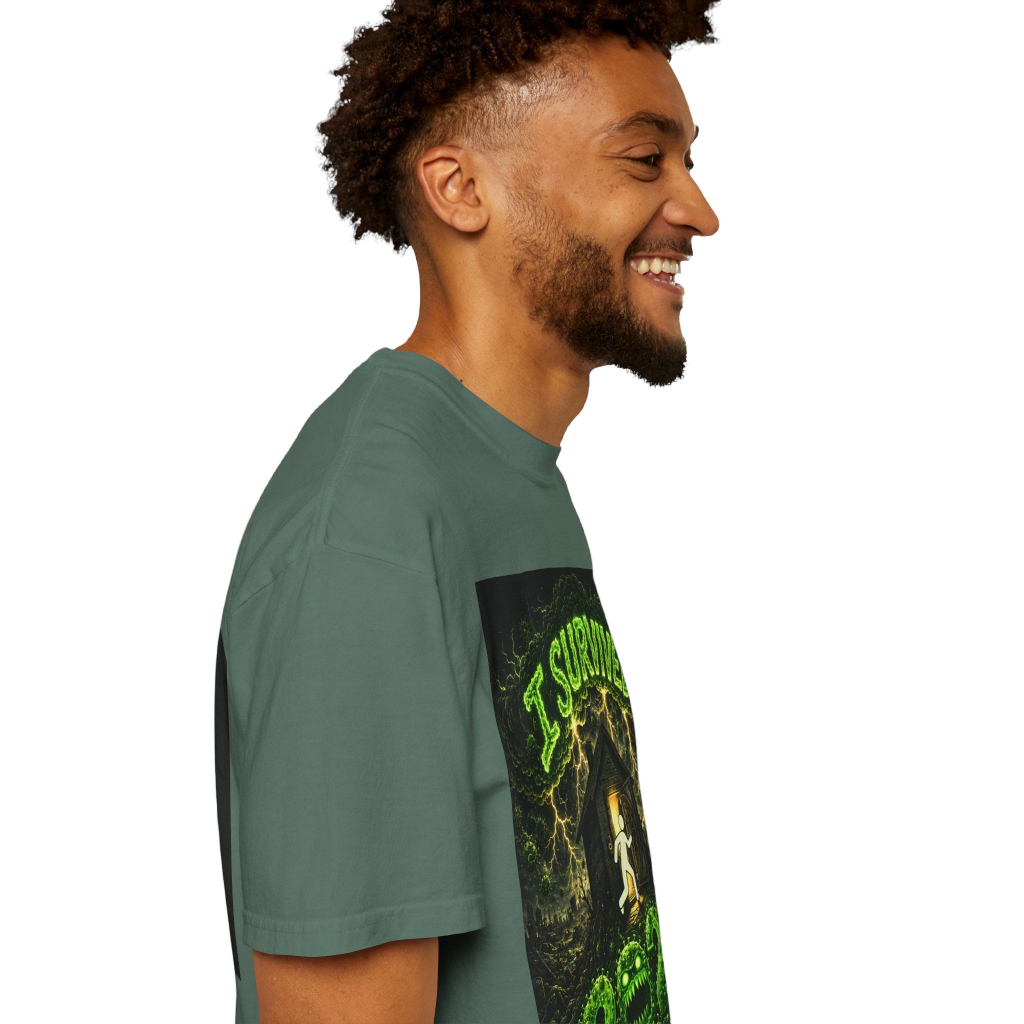 I Survived 2020 — S1:E3 "The Jab!" | Pandemic Edition Unisex Garment-Dyed T-shirt