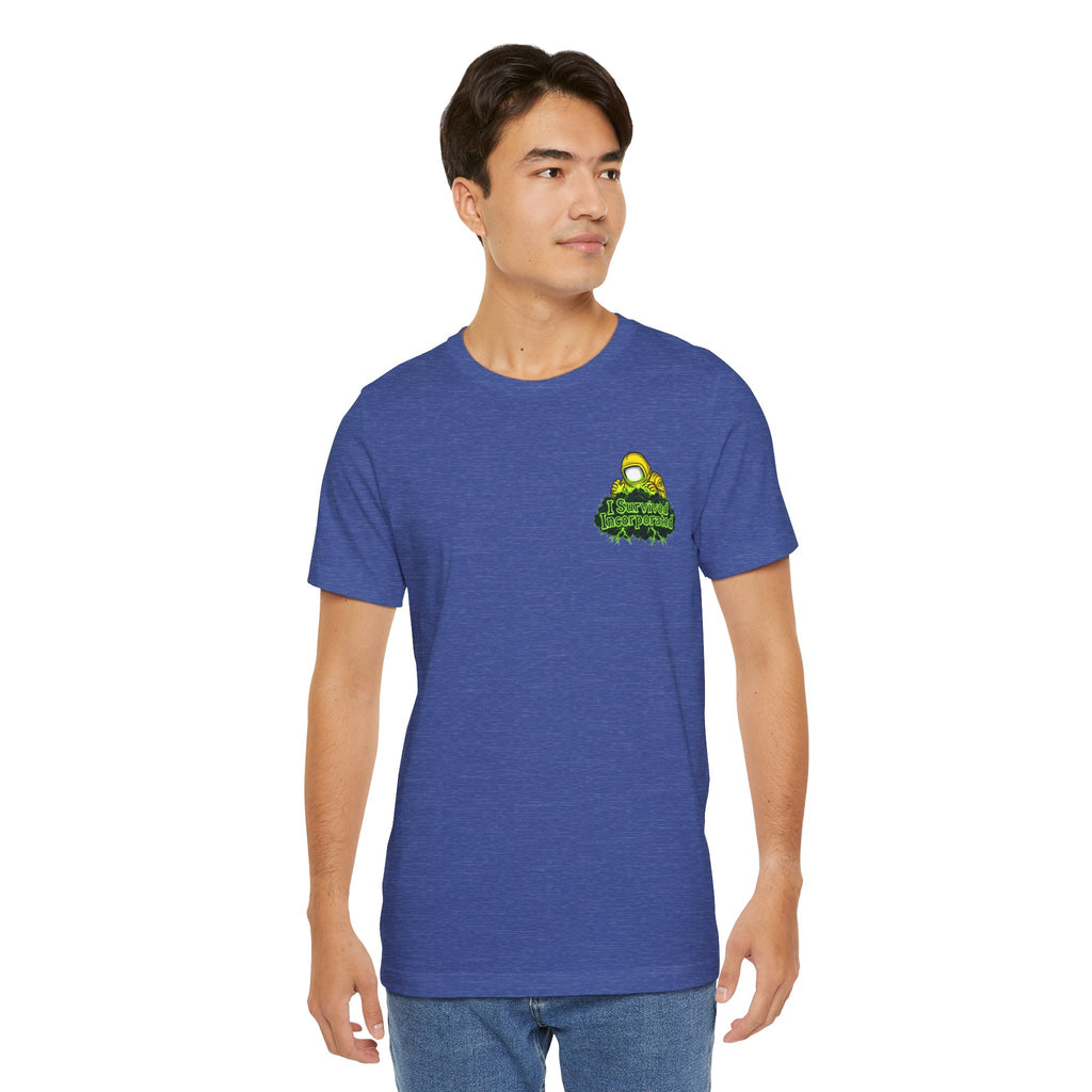 I Survived 2020 — "Please Stand By" Test Pattern Toxic Signal Tee Summer Premiere Unisex Jersey Short Sleeve Tee