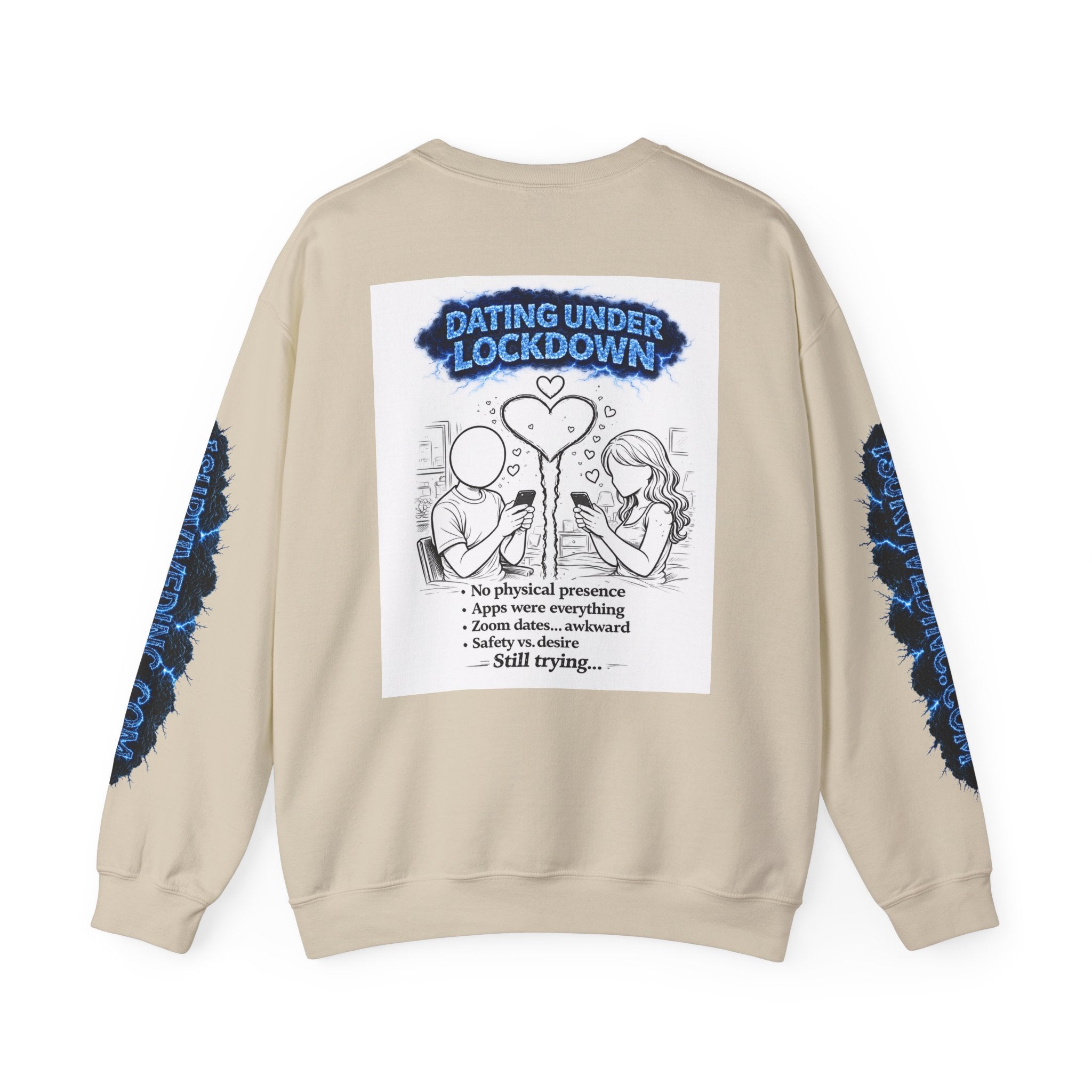 I Survived 2020 — S3:E2 "Dating Under Lockdown" | Lockdown Edition Documentary Unisex Heavy Blend™ Crewneck Sweatshirt