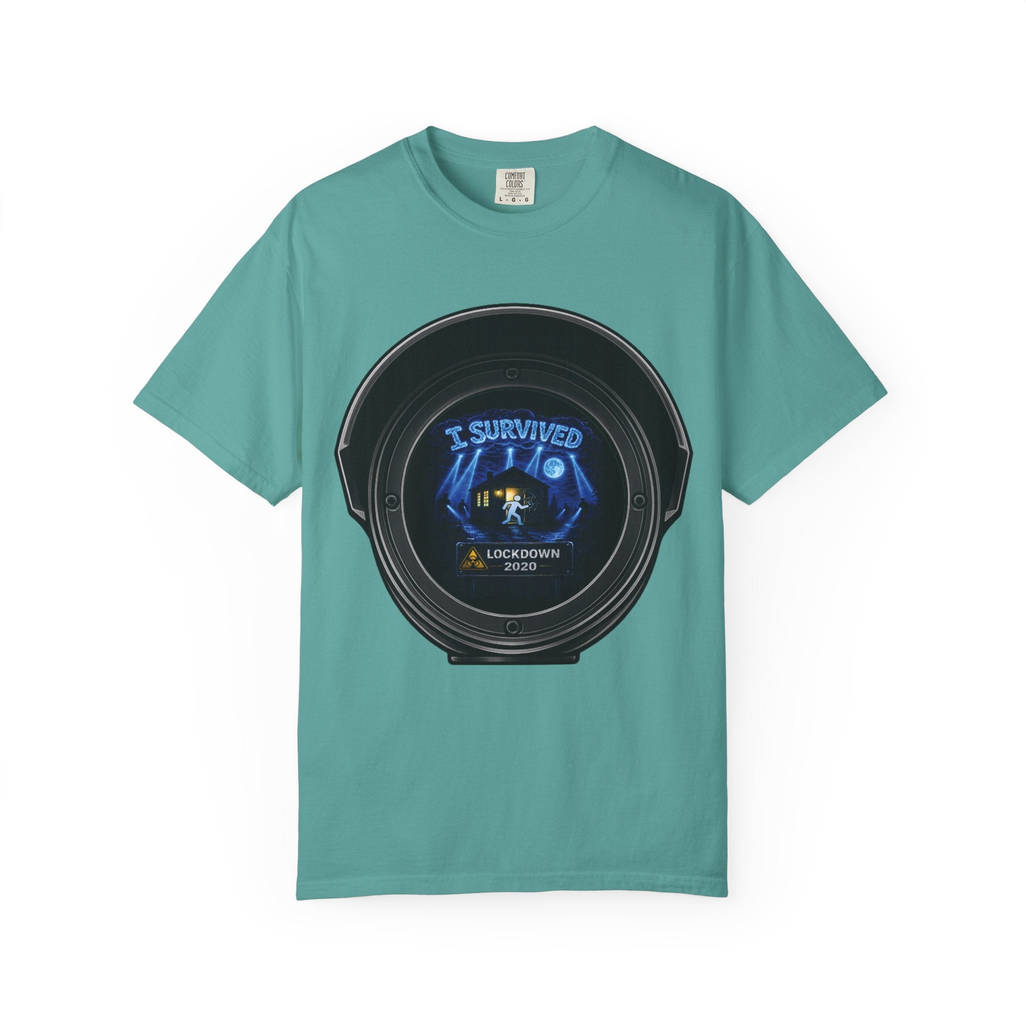 I Survived 2020 — Director's Cut S3:E1 "Quarantine" | Lockdown Edition Documentary Unisex Garment-Dyed T-shirt