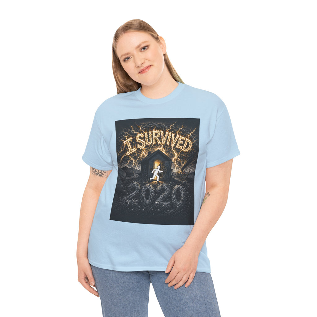 I Survived 2020 — Original PILOT Design Unisex Heavy Cotton Tee
