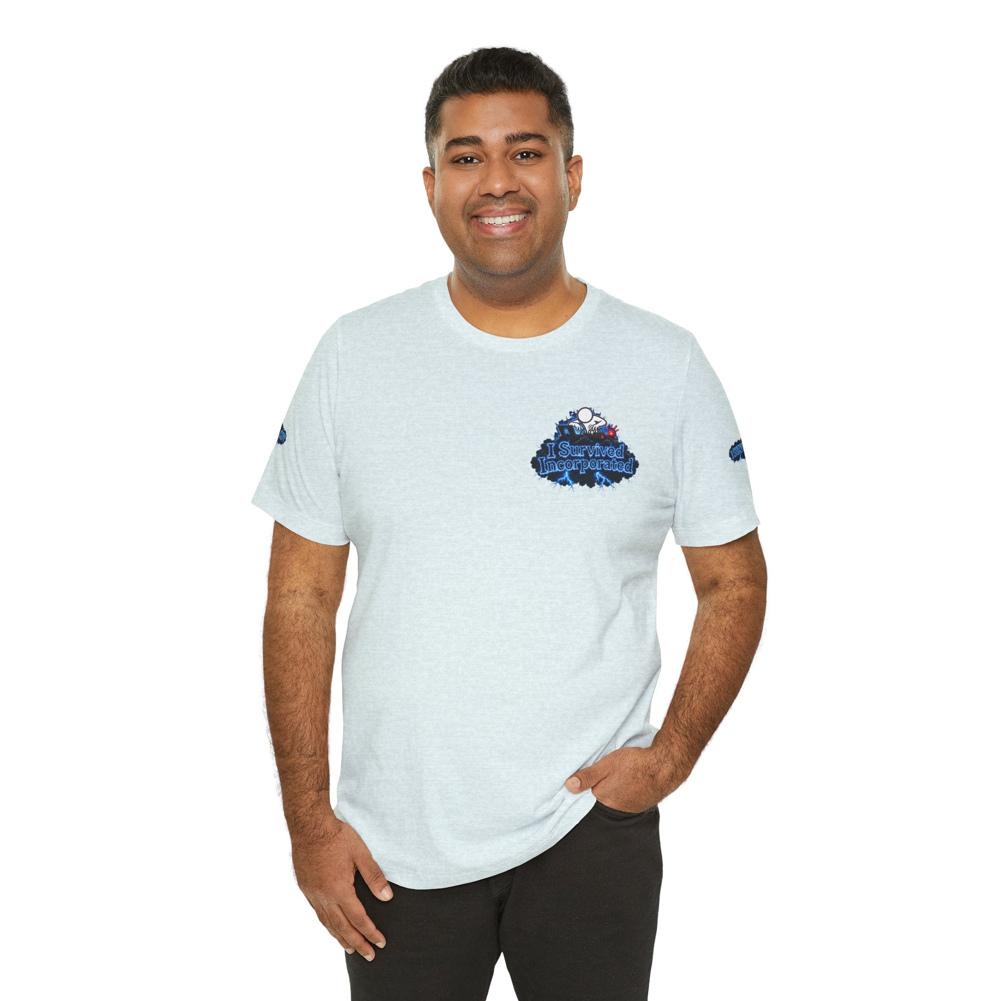 I Survived 2020 — "Please Stand By" Test Pattern Tee Lockdown Special Edition Summer Exclusive Unisex Jersey Short Sleeve Tee