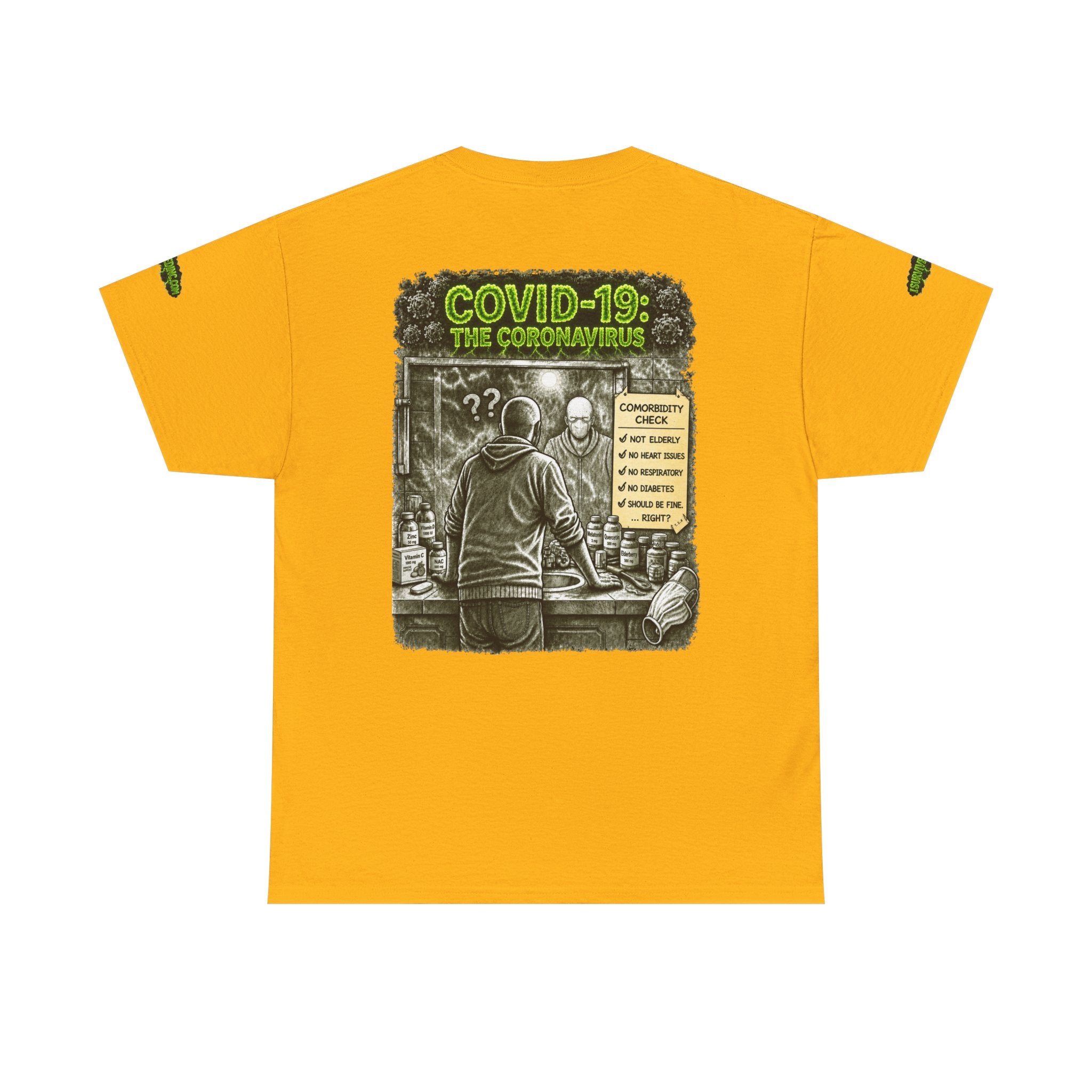 I Survived 2020 — PANDEMIC S1:E1: Director's Cut Special Edition "COVID-19: The Coronavirus" Unisex Garment-Dyed Tee