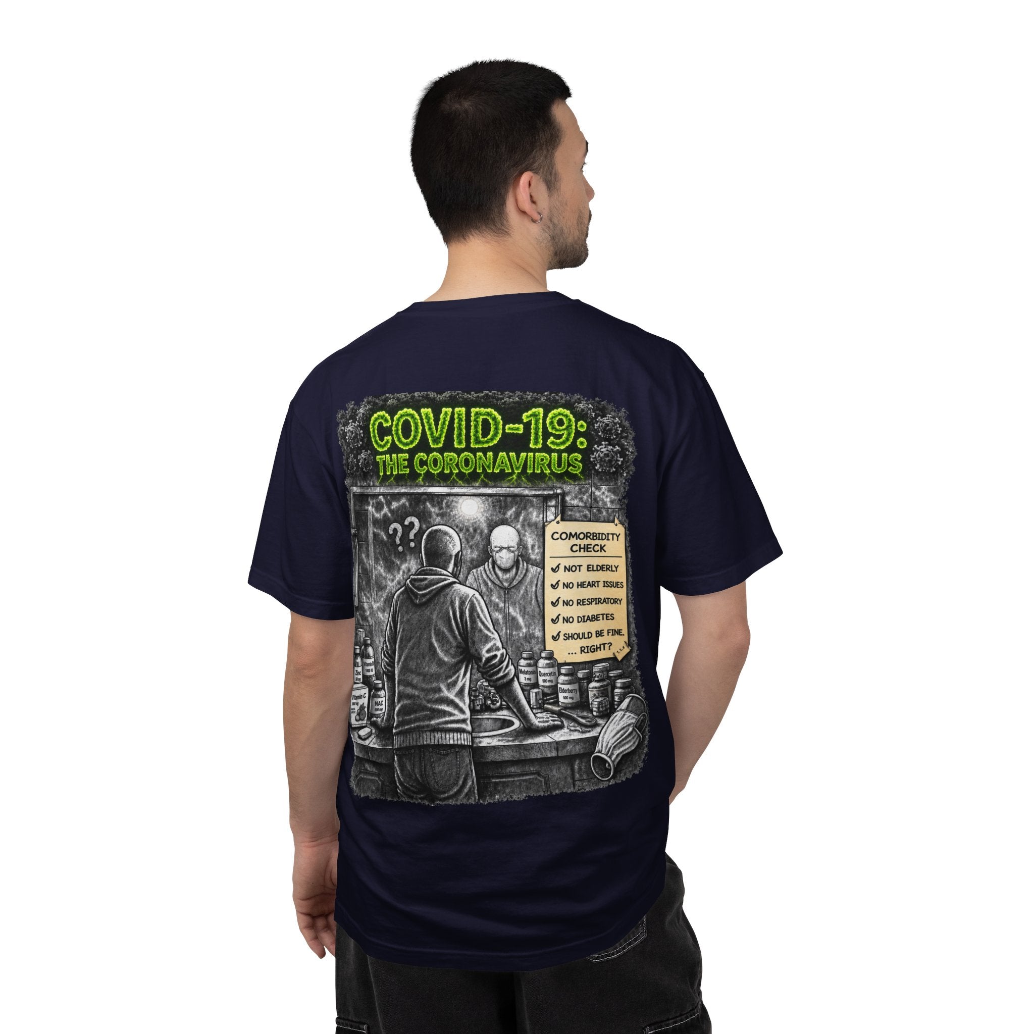 I Survived 2020 — S1:E1 "COVID-19: The Coronavirus" | Pandemic Edition Unisex Garment-Dyed T-shirt