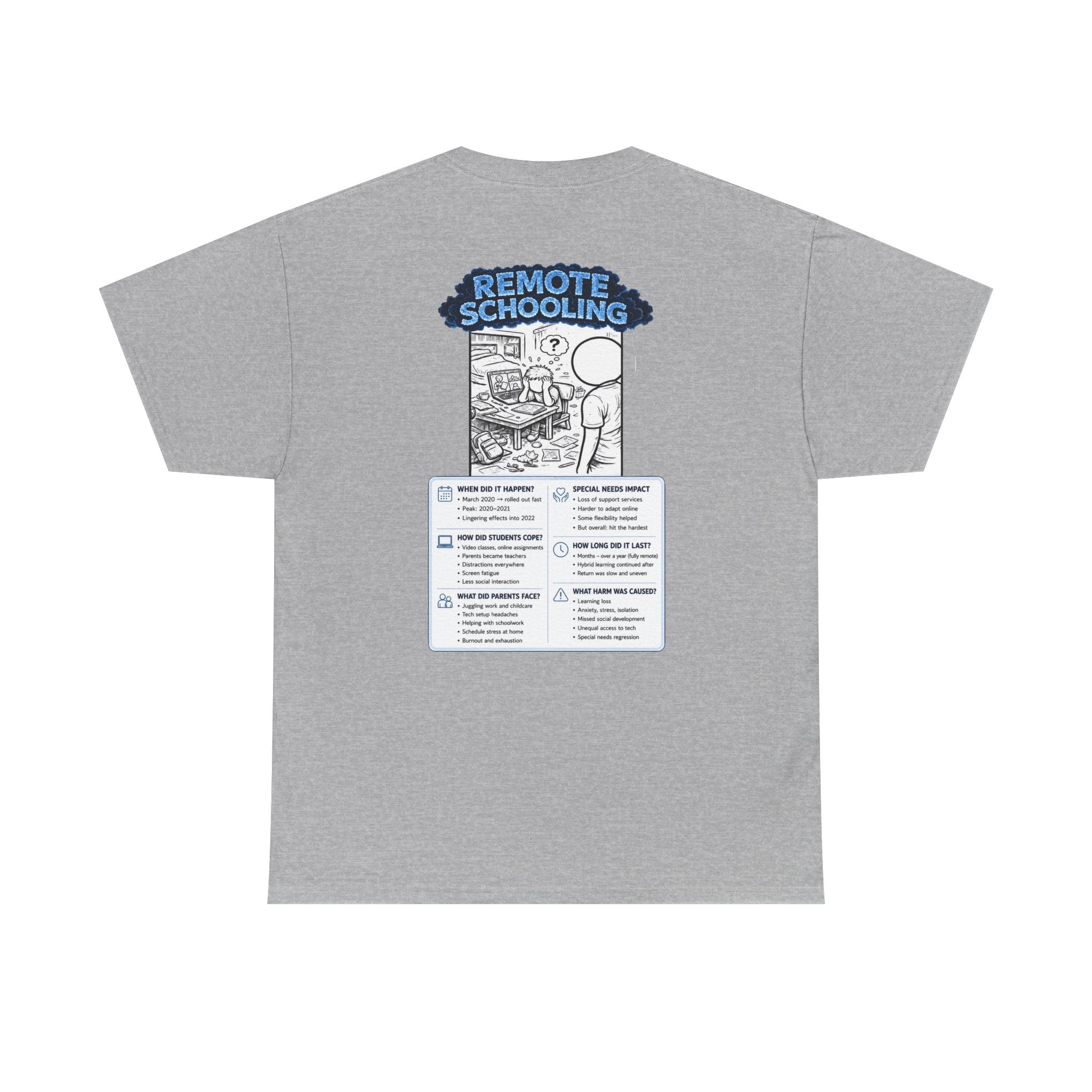 I Survived 2020 — LOCKDOWN S3:E3: Director's Cut "Remote Schooling" Documentary Tee