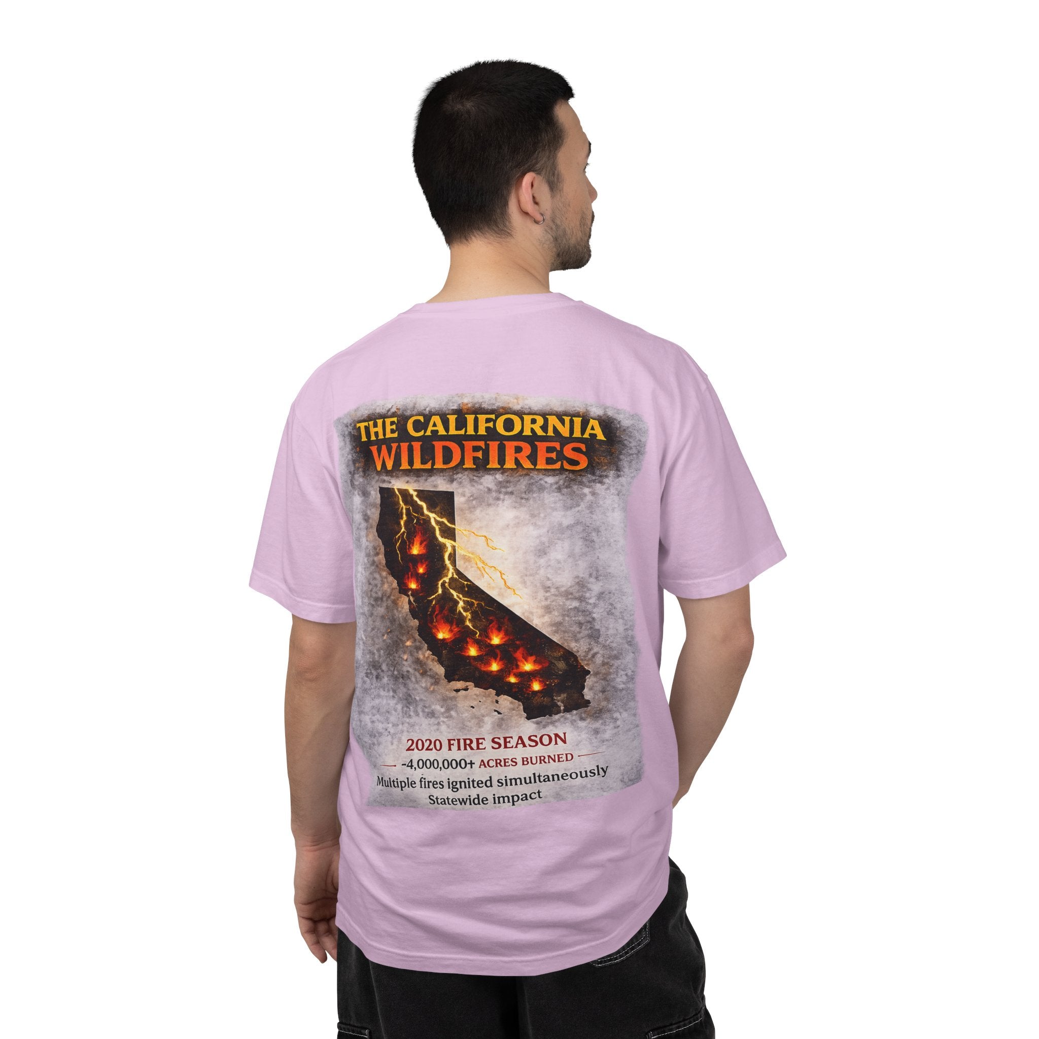 I Survived 2020 — S2:E3 "The California Wildfires" | Wildfire Edition Memorial Unisex Garment-Dyed T-shirt