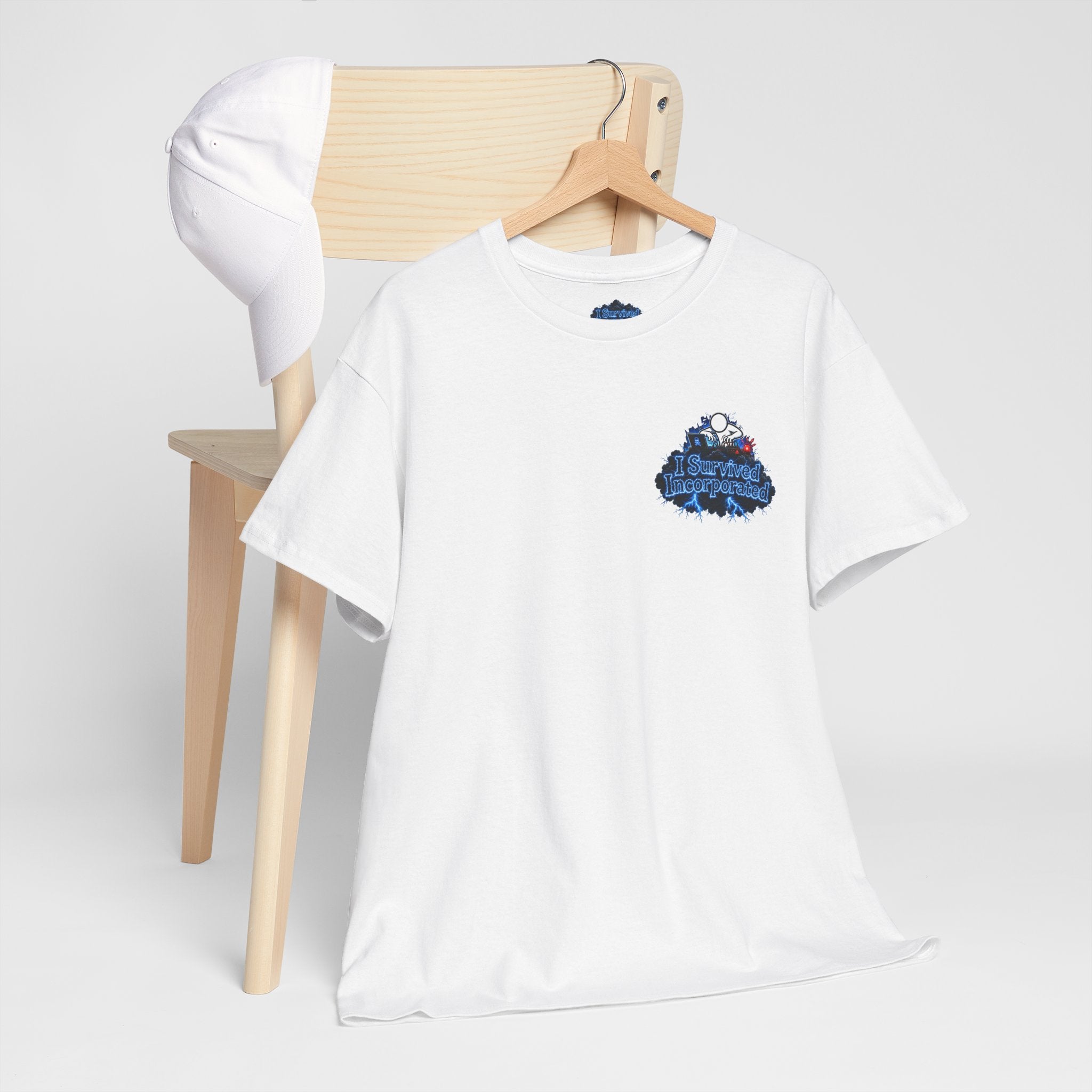 I Survived 2020 — "Please Stand By" Test Pattern Tee Lockdown Surveillance Edition Summer Exclusive Unisex Heavy Cotton Tee