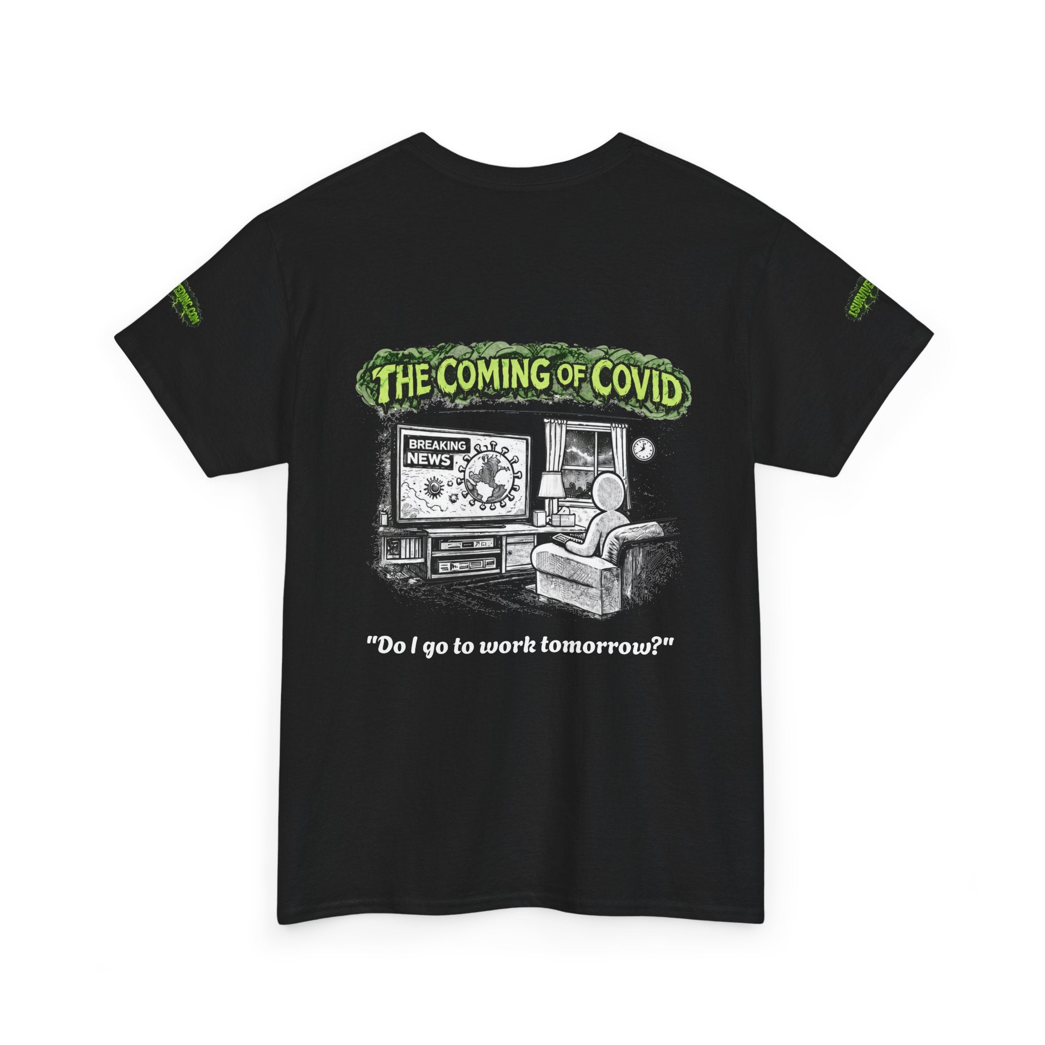 I Survived 2020 — Director's Cut S1:E2 "The Coming of COVID" | Pandemic Edition Unisex Heavy Cotton Tee (SPECIAL EDITION)