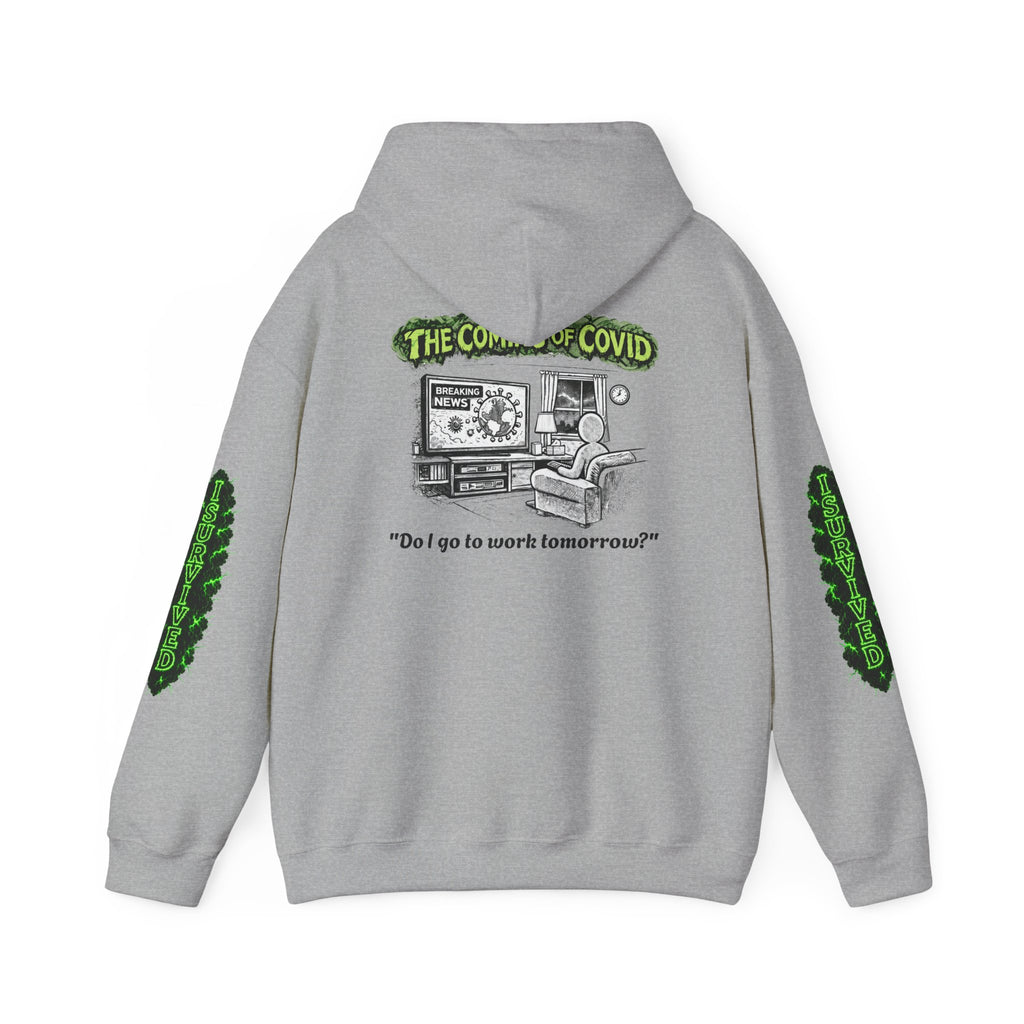 I Survived 2020 — Director's Cut S1:E2 "The Coming of COVID" | Pandemic Edition Hoodie Sweatshirt