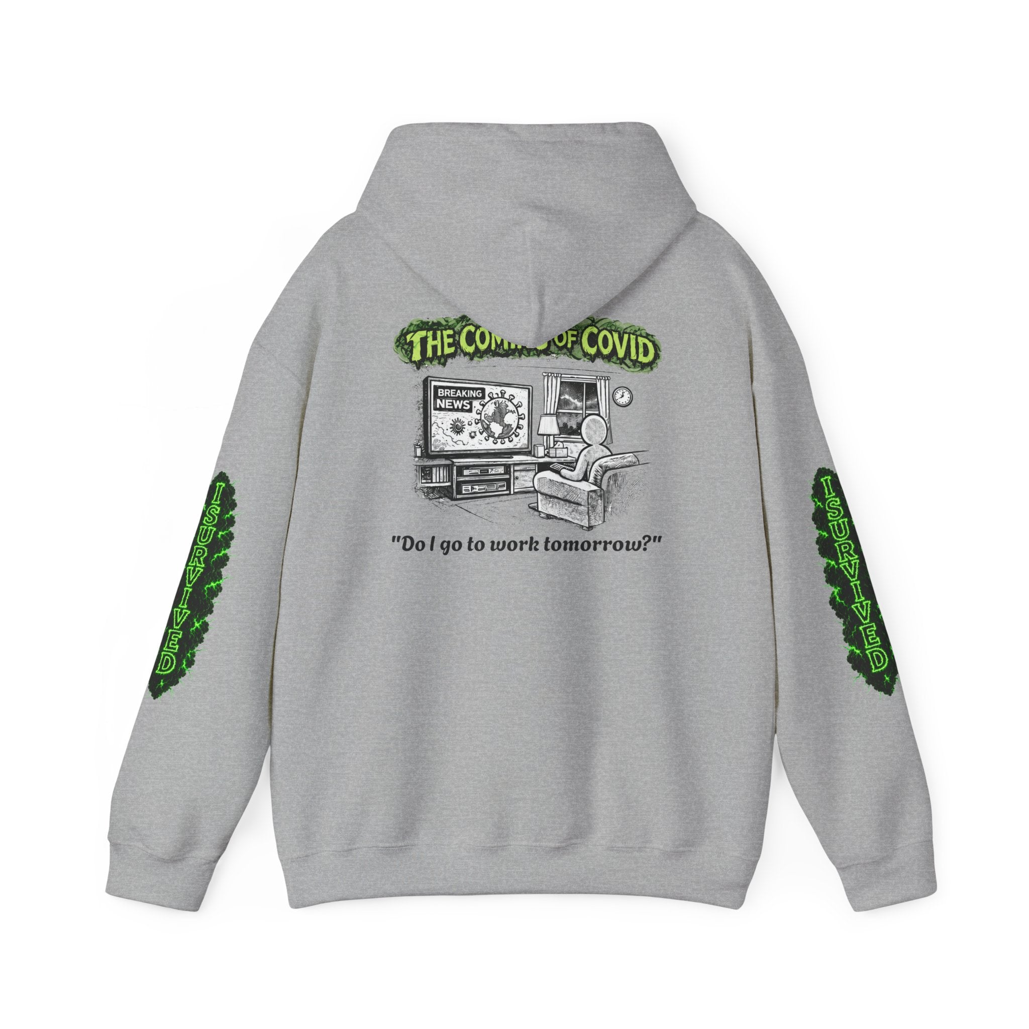 I Survived 2020 — Director's Cut S1:E2 "The Coming of COVID" | Pandemic Edition Hoodie Sweatshirt