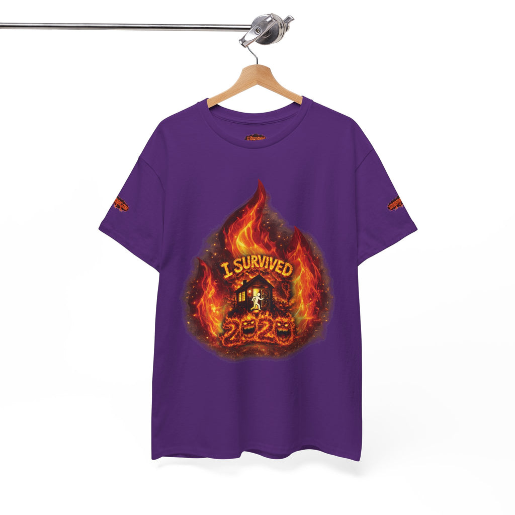 I Survived 2020 — Director's Cut S2:E1 "Berry Creek" | Wildfire Edition Memorial Unisex Heavy Cotton Tee (SPECIAL EDITION)