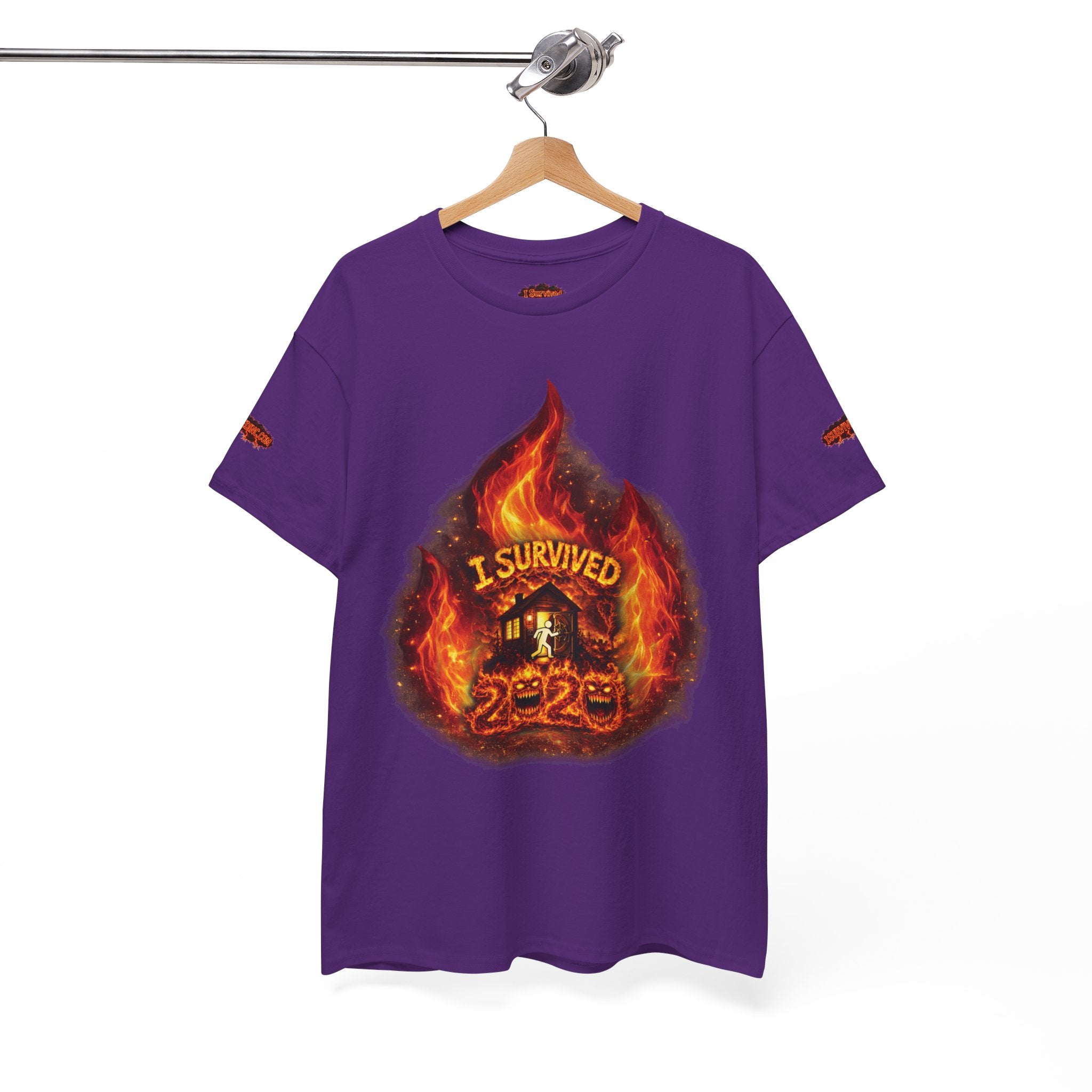 I Survived 2020 — Director's Cut S2:E1 "Berry Creek" | Wildfire Edition Memorial Unisex Heavy Cotton Tee (SPECIAL EDITION)