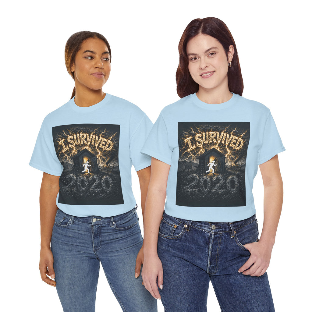 I Survived 2020 — Original PILOT Design Unisex Heavy Cotton Tee