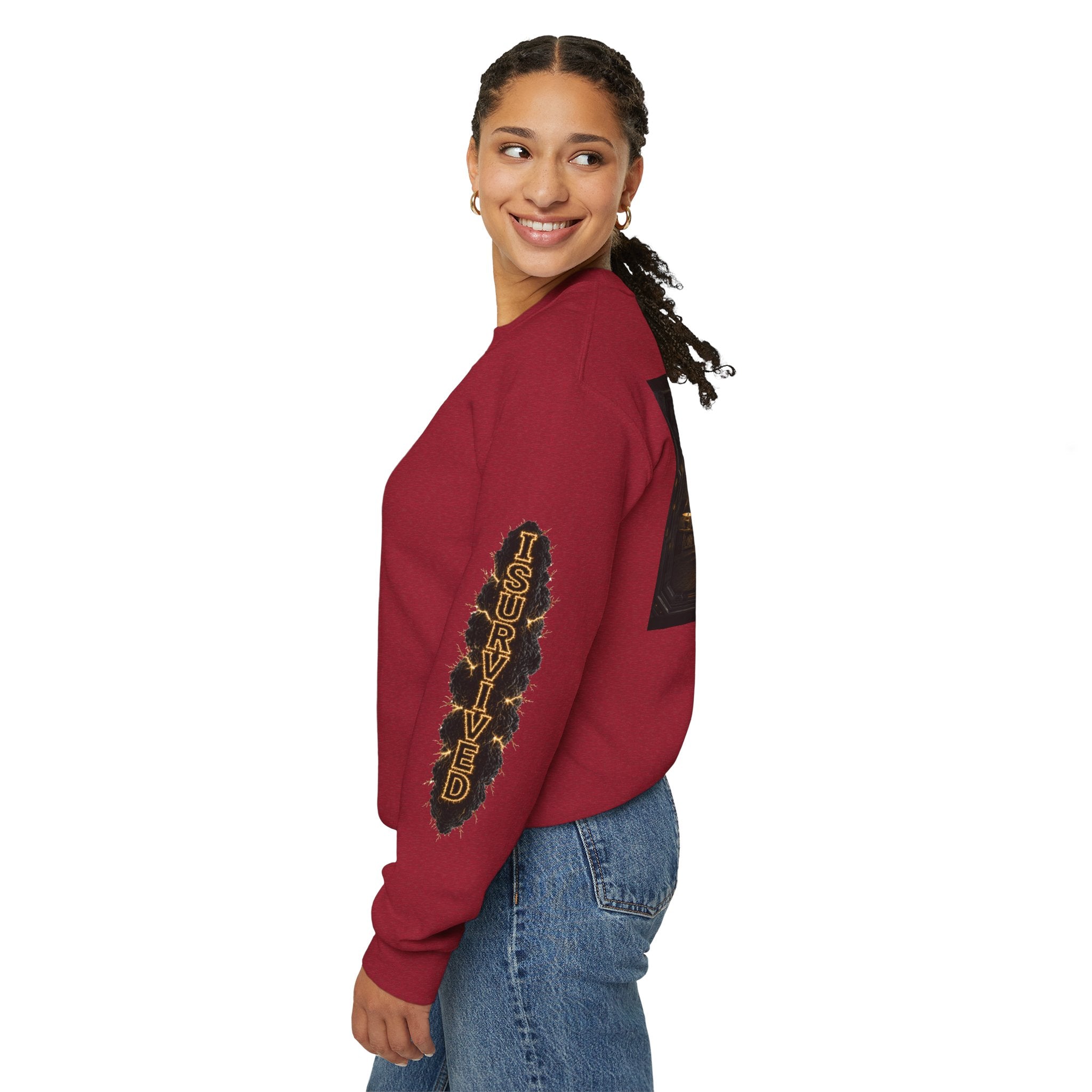 I Survived 2020 — Original PILOT Design: Director's Cut Special Edition Unisex Heavy Blend™ Crewneck Sweatshirt