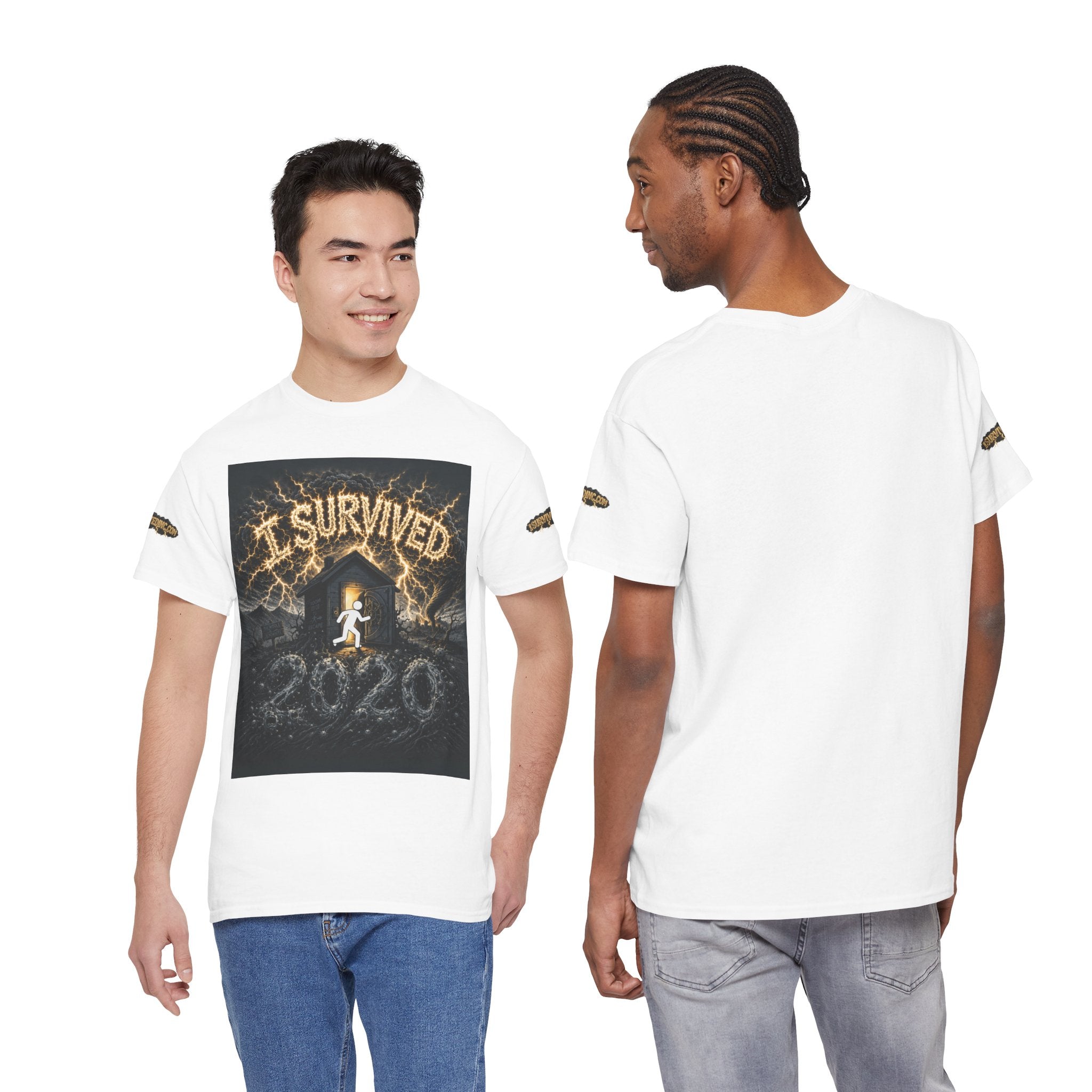 I Survived 2020 — Original PILOT Design: Special Edition Unisex Heavy Cotton Tee