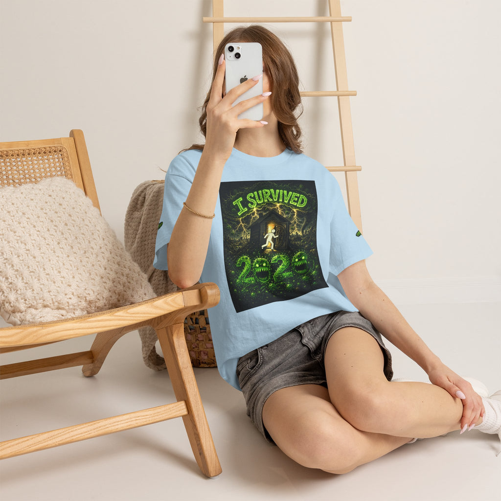 I Survived 2020 — S1:E4 "Mask Madness Mayhem Moment" | Pandemic Edition Unisex Heavy Cotton Tee (SPECIAL EDITION)