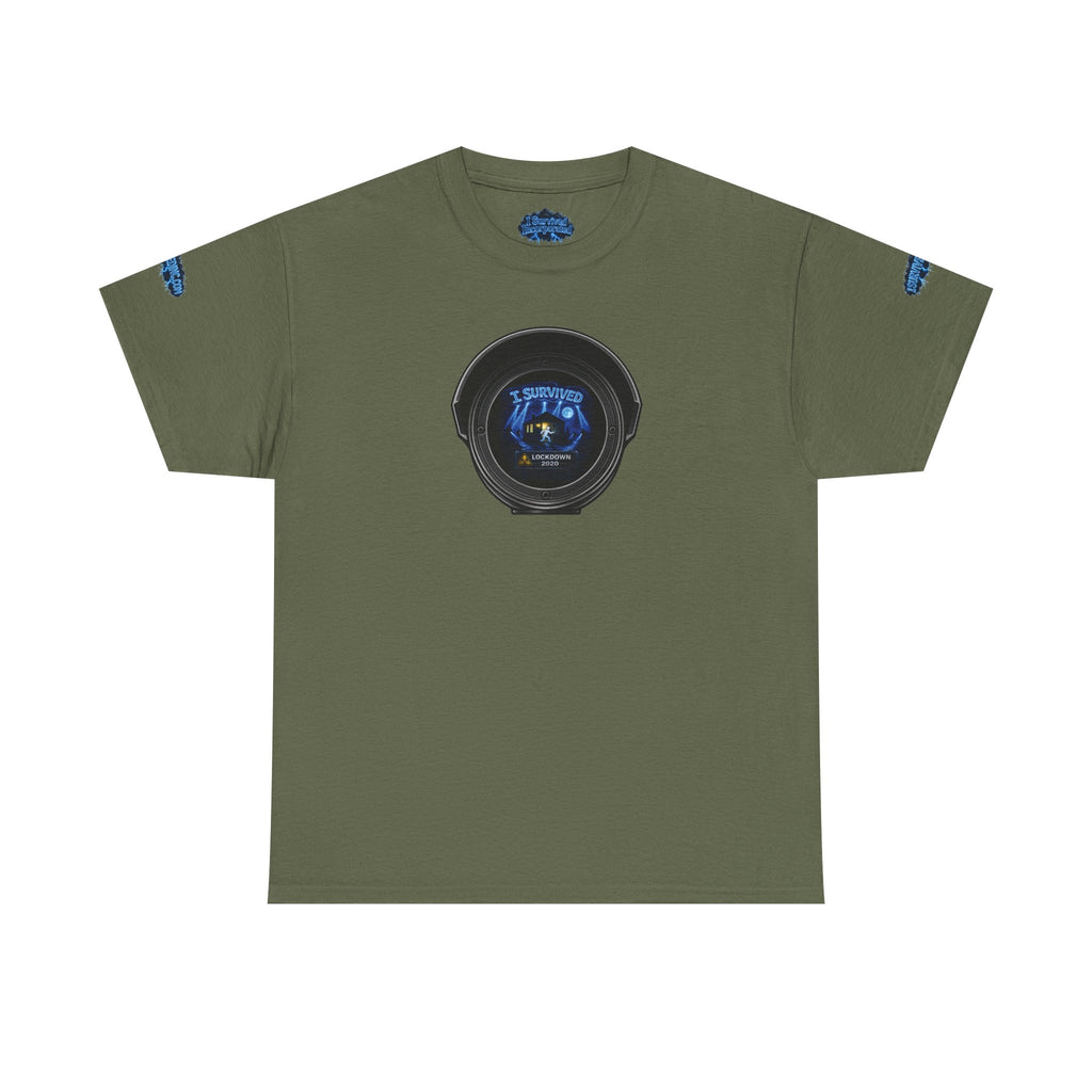 I Survived 2020 — LOCKDOWN S3:E3: Director's Cut Special Edition "Working From Home" Unisex Heavy Cotton Tee