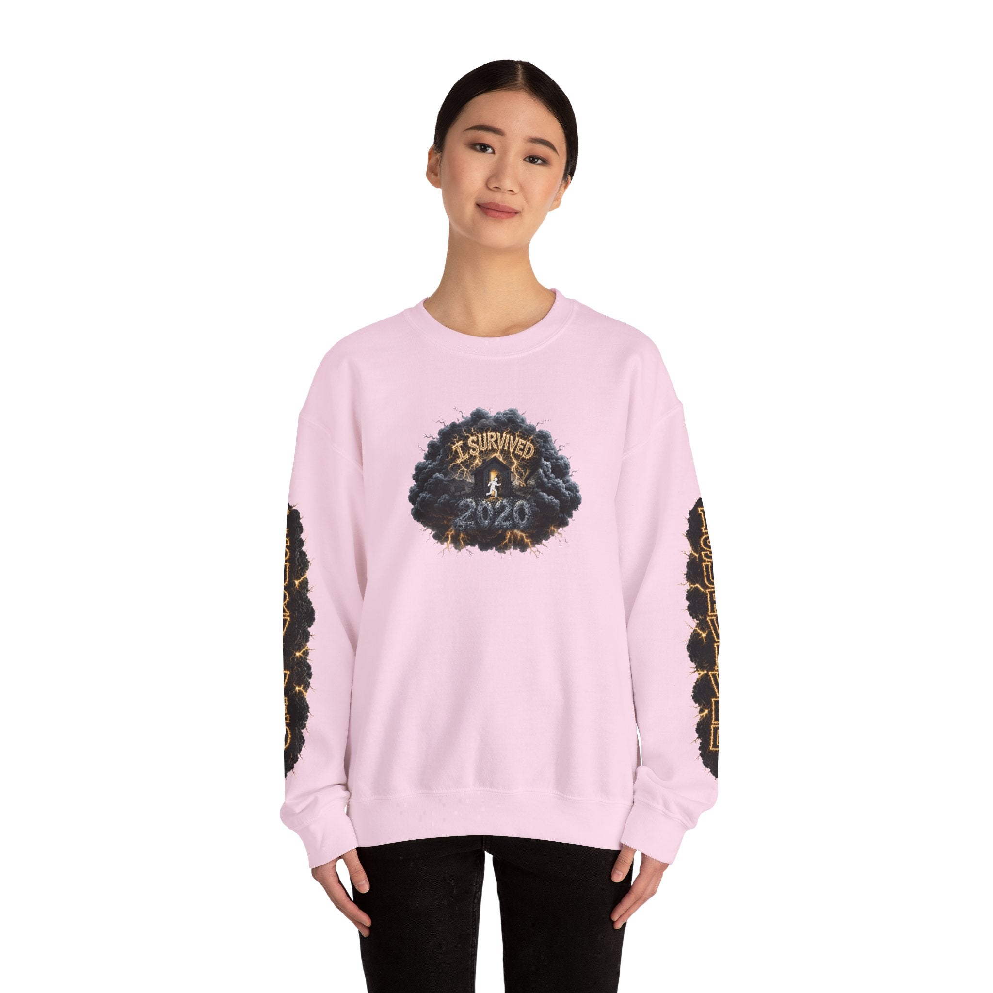 I Survived 2020 — Original PILOT Design: Director's Cut Special Edition Unisex Heavy Blend™ Crewneck Sweatshirt